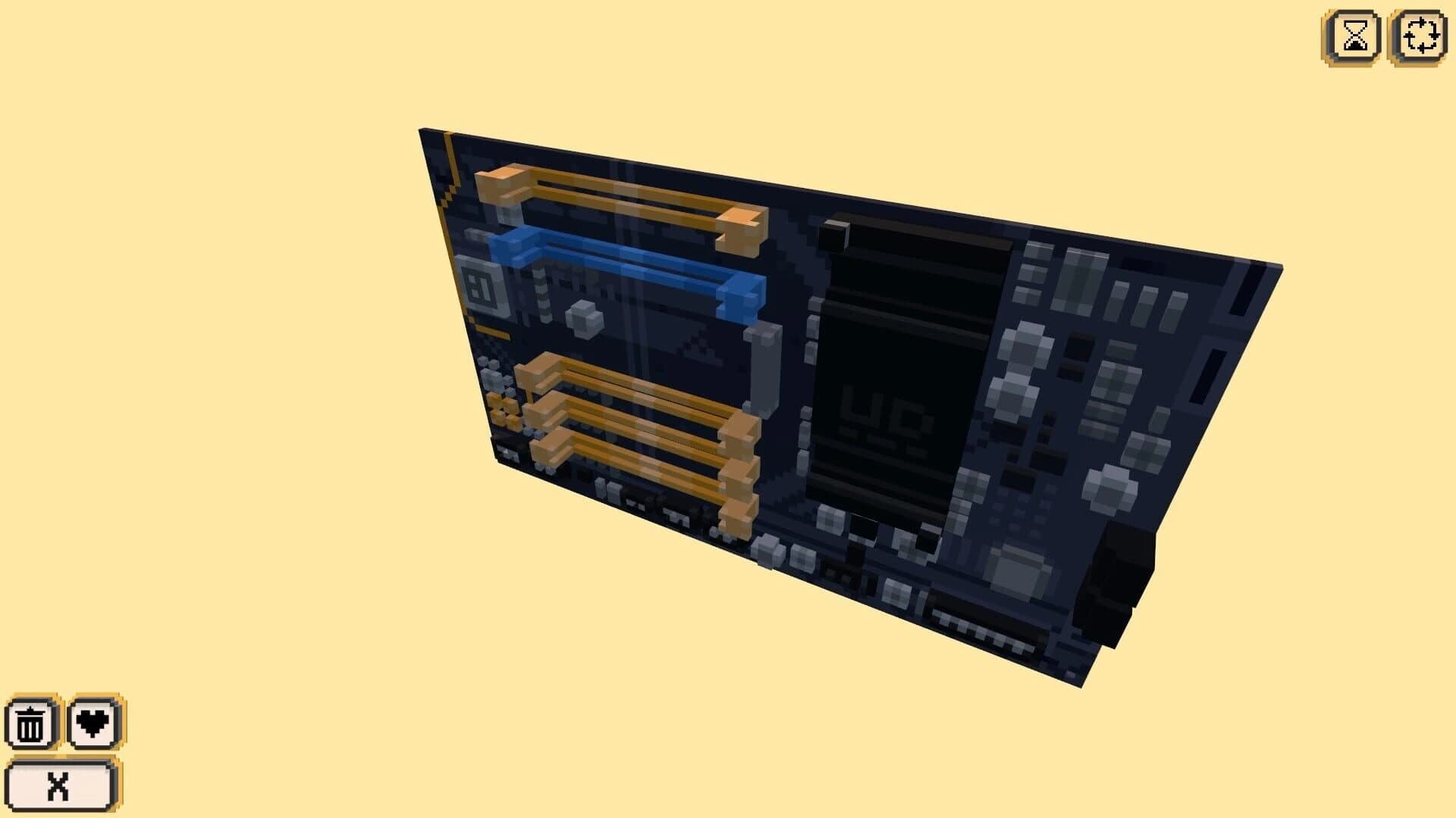 Coloring Voxels: Computer Pack screenshot 4
