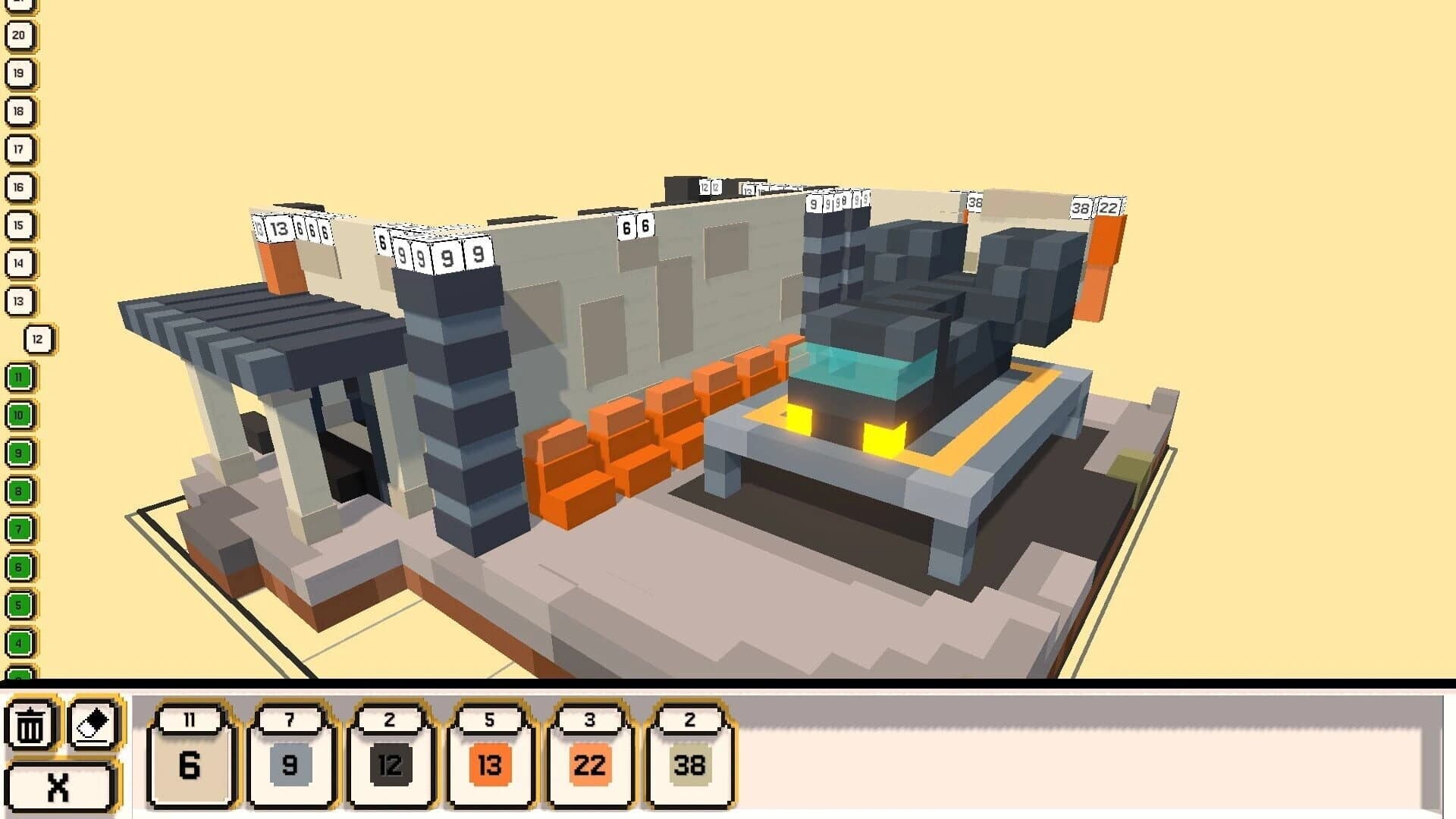 Coloring Voxels: Factory Pack screenshot 1