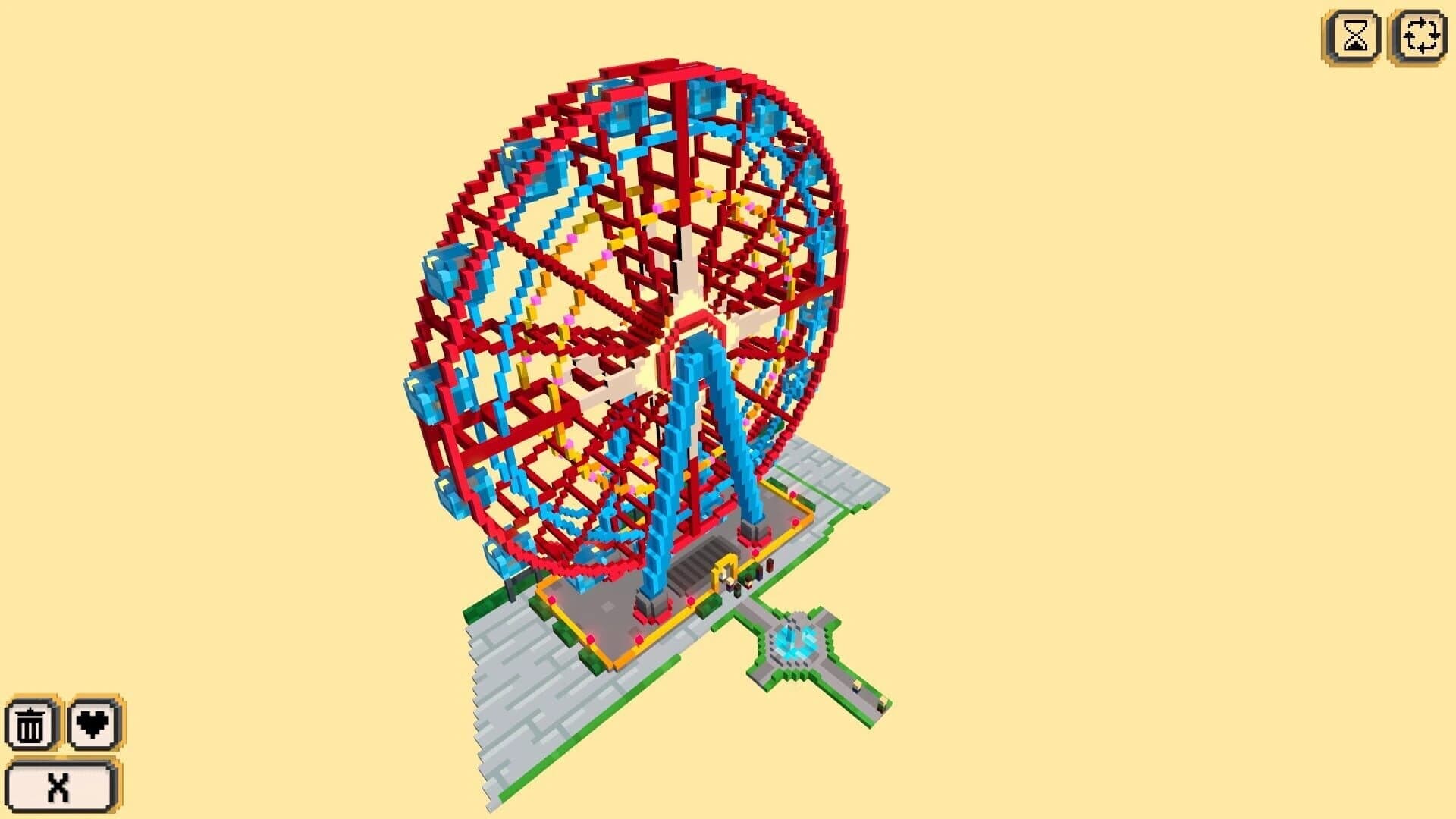 Coloring Voxels: Theme Park Pack screenshot 2