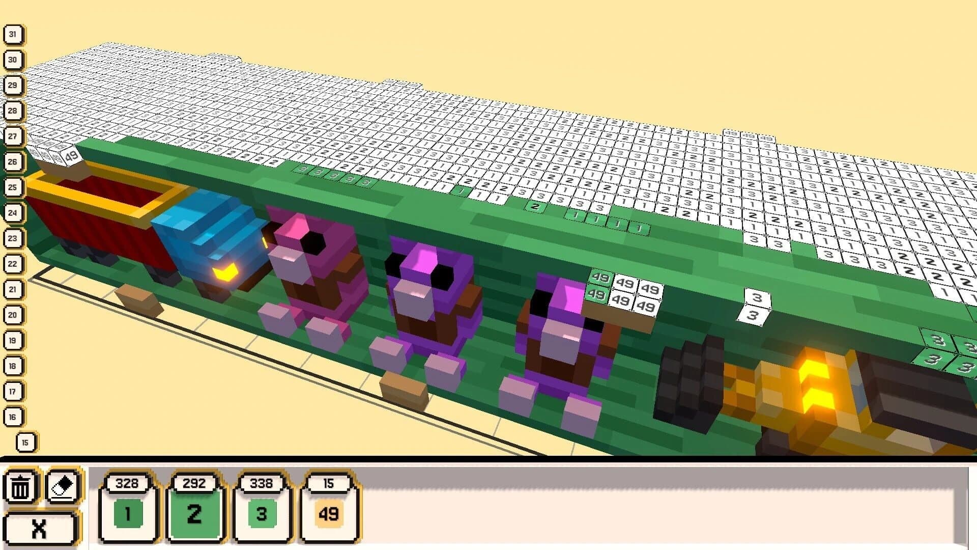 Coloring Voxels: Toy Store Pack screenshot 1
