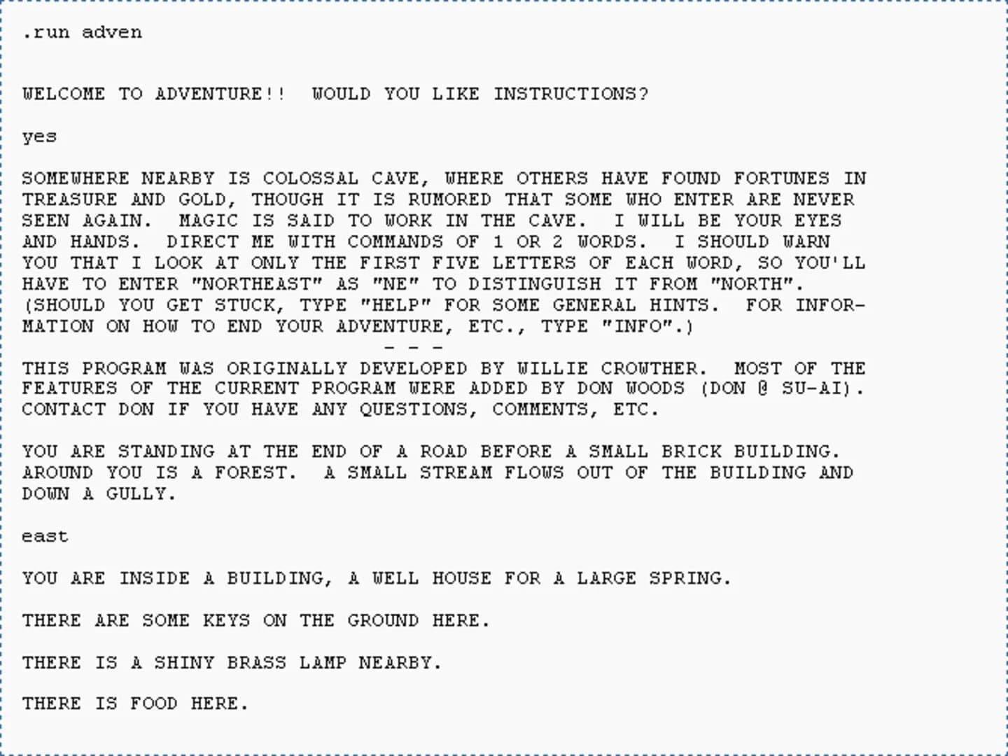 Colossal Cave Adventure screenshot 4