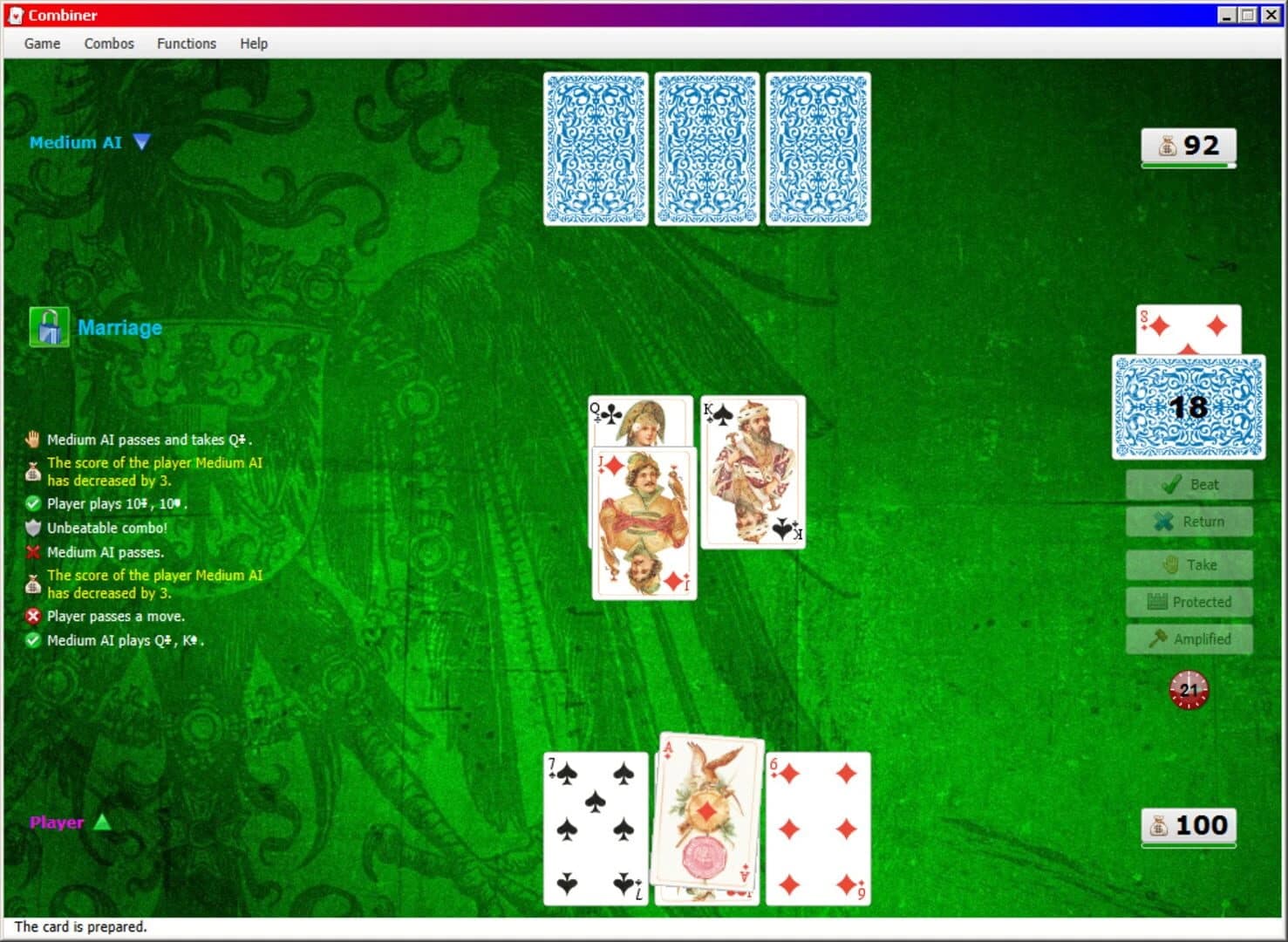 Combiner the Card Game screenshot 1