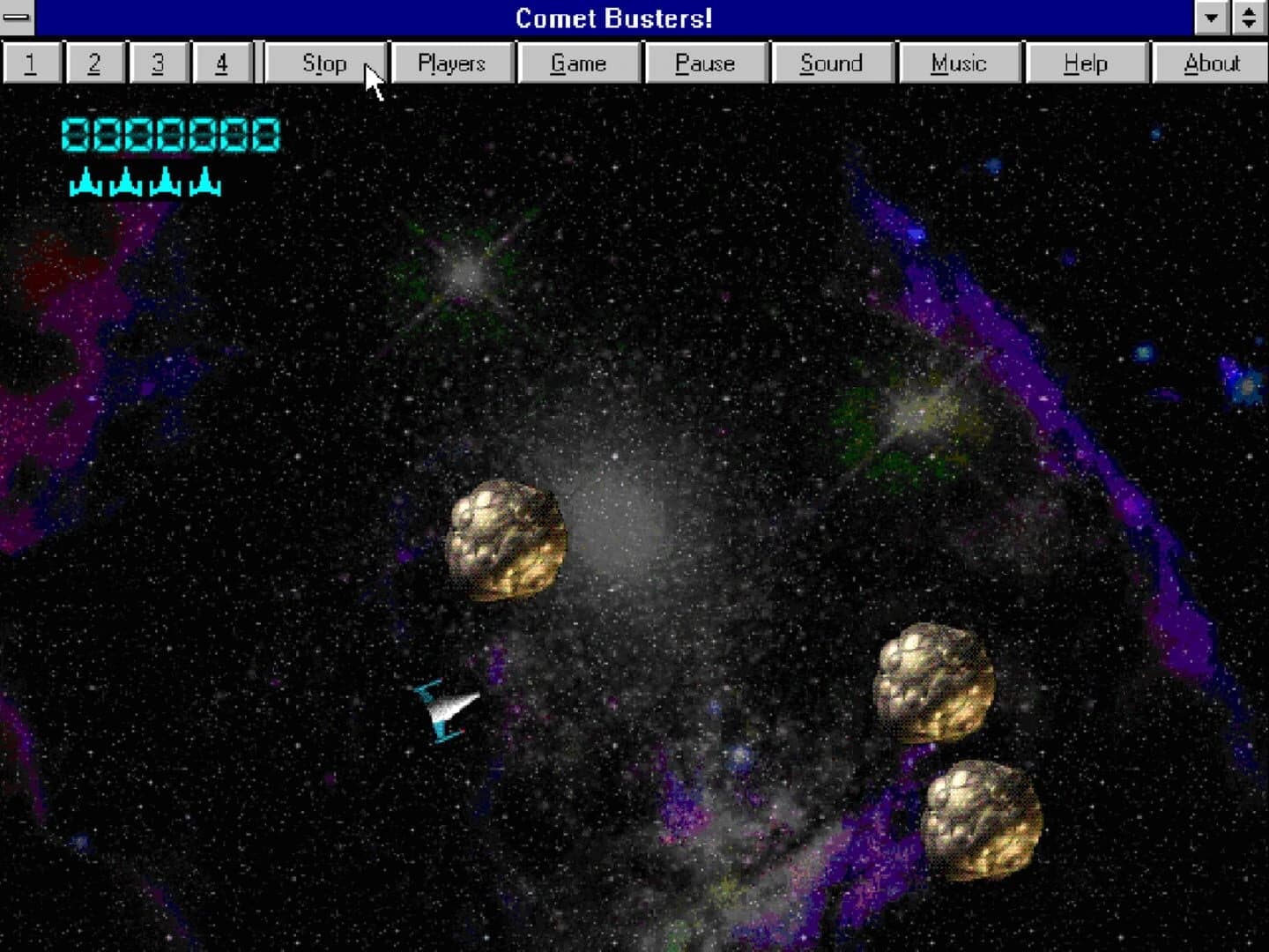 Comet Busters! screenshot 2