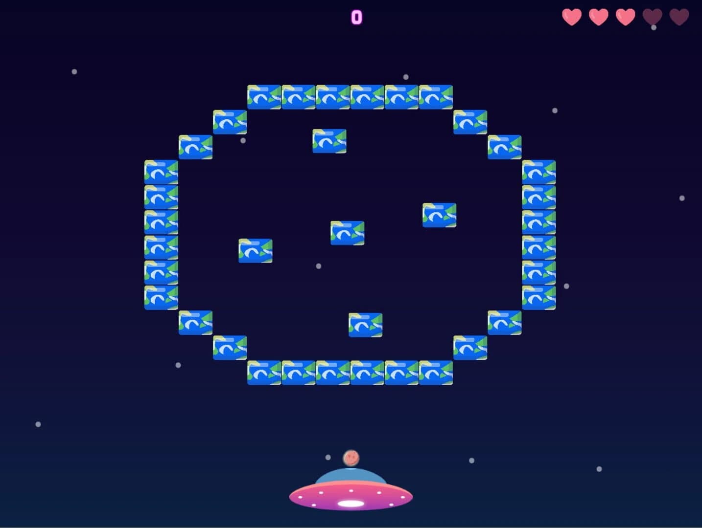 Comet Crusher: Block Breaker screenshot 1