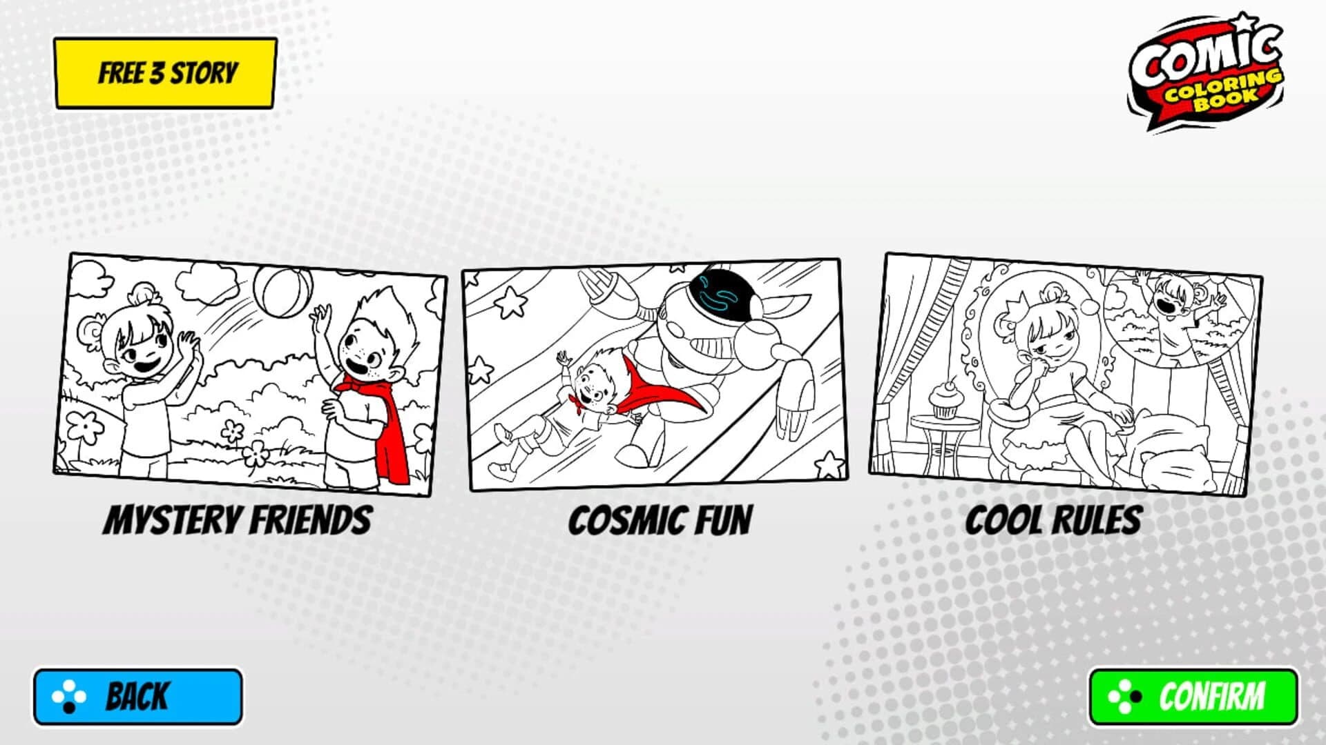 Comic Coloring Book screenshot 2
