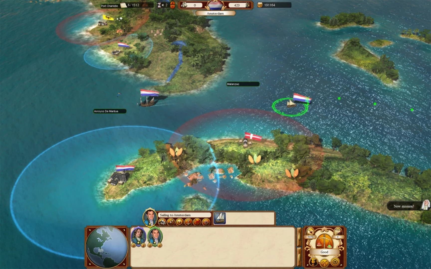 Commander: Conquest of the Americas screenshot 2