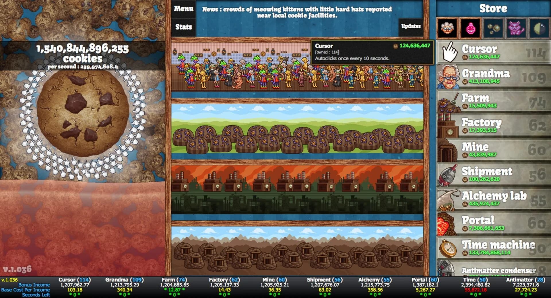 Cookie Clicker screenshot 4