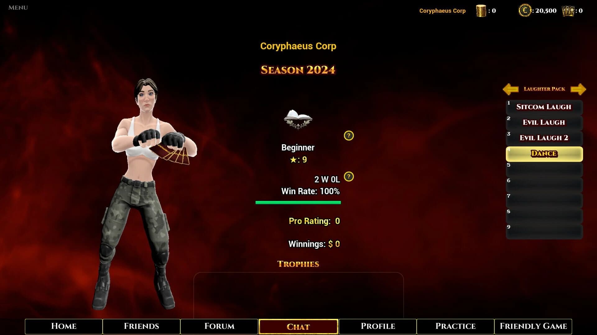 Coryphaeus Championships screenshot 5