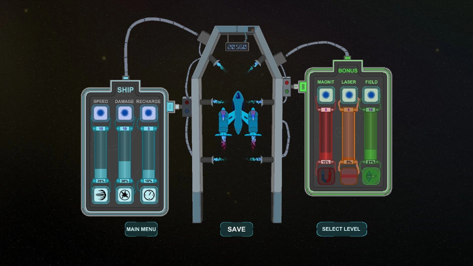 Cosmic Collapse screenshot 1