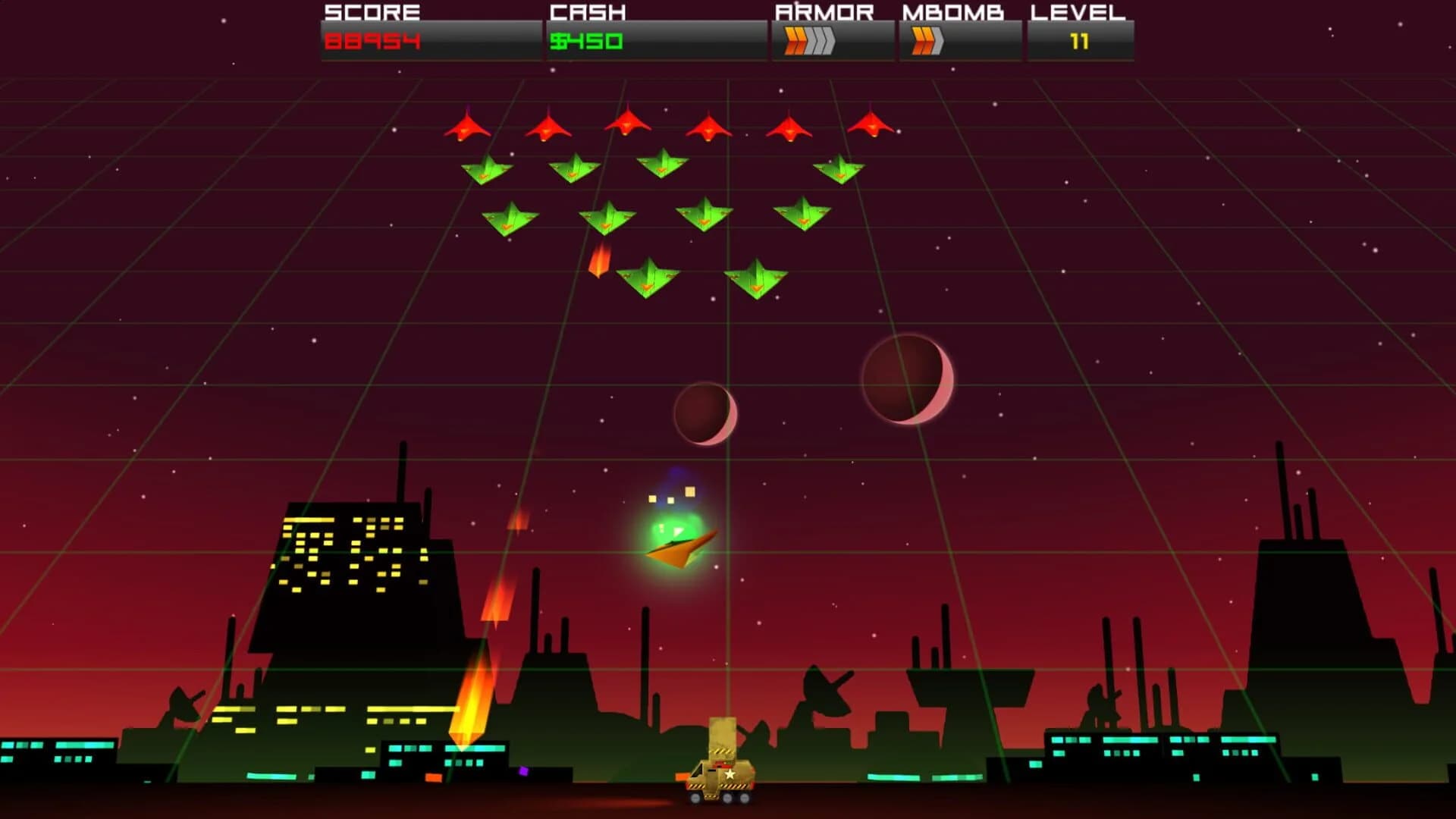 Cosmic Rocket Defender screenshot 2