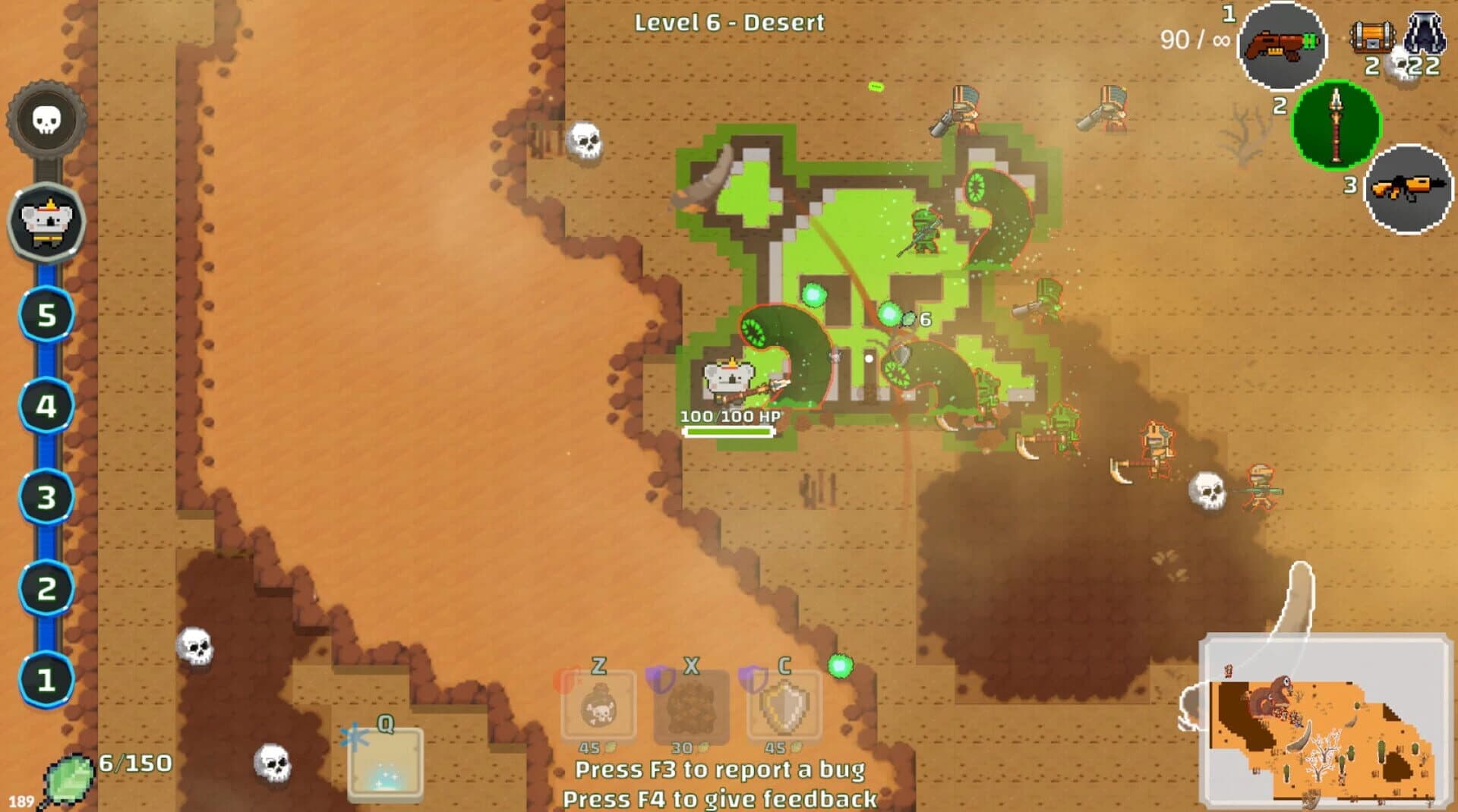 Coup d'Koala screenshot 2
