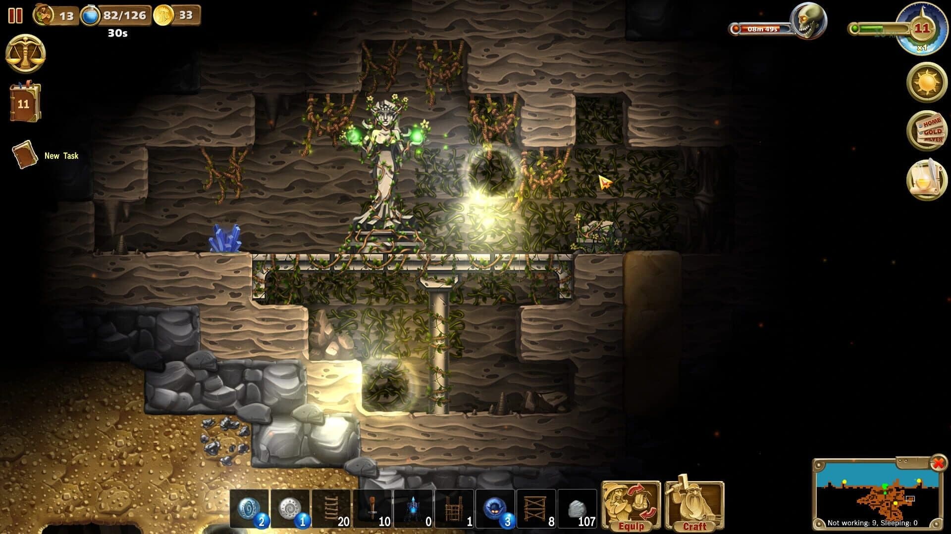 Craft the World: Grottoes screenshot 3