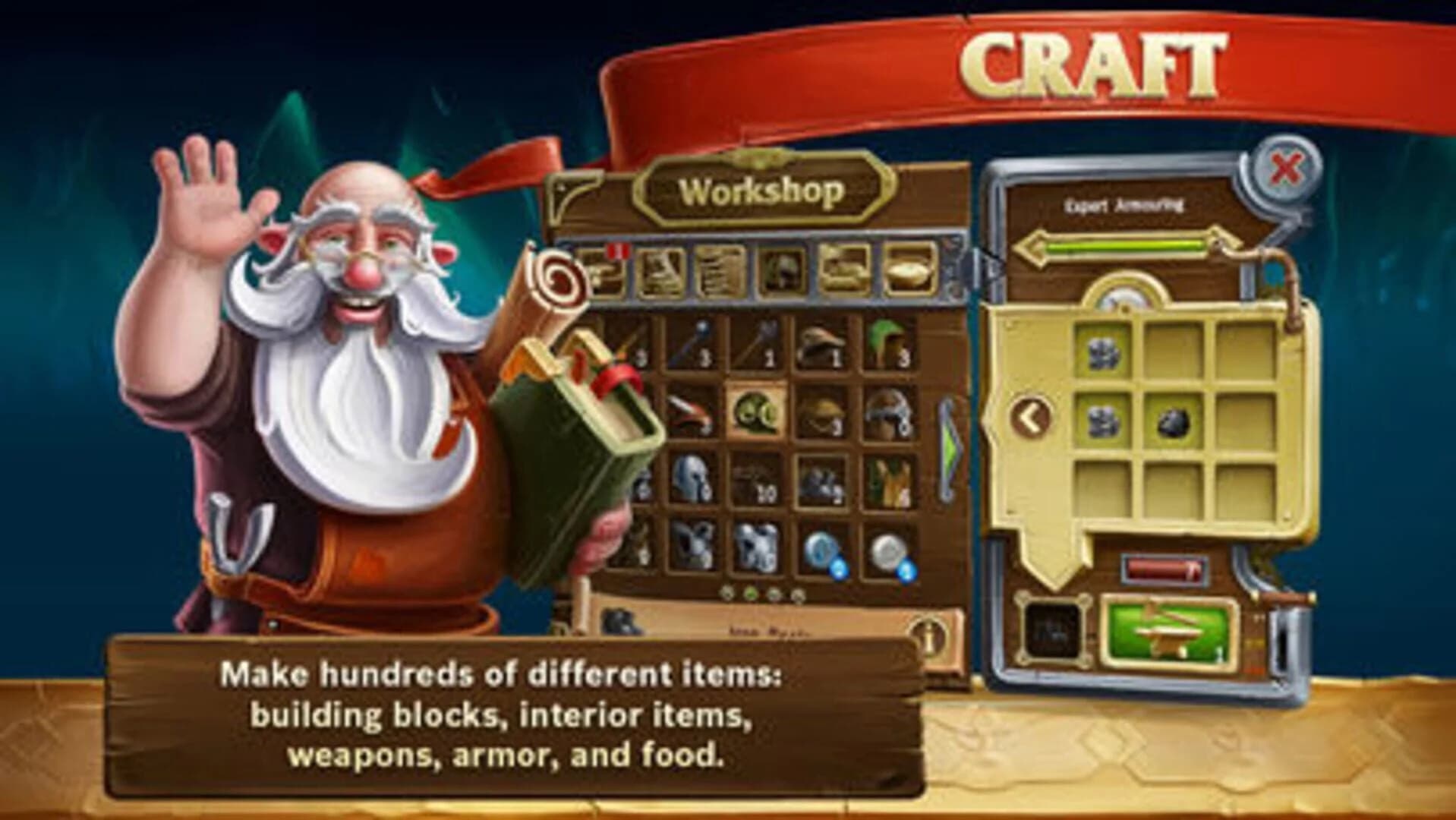 Craft the World: Pocket Edition screenshot 1