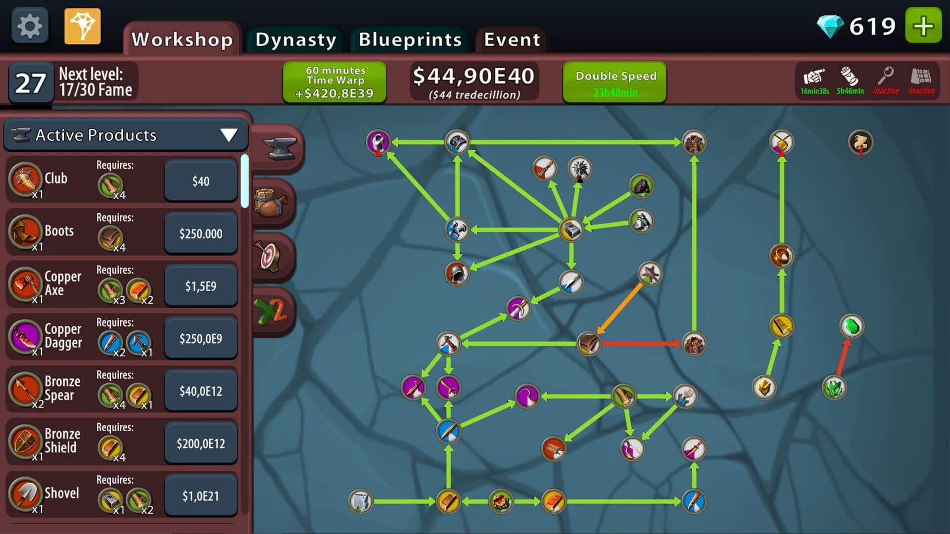 Crafting Idle Clicker screenshot 5