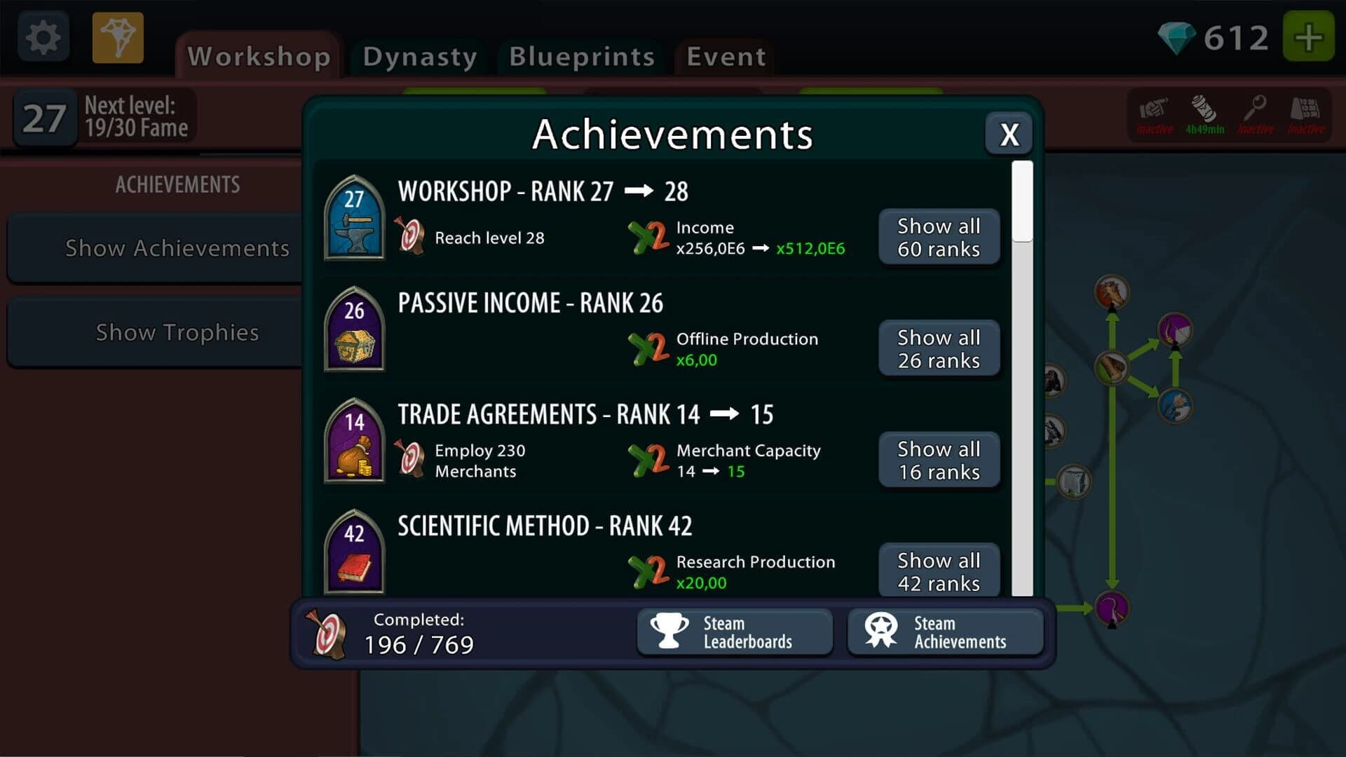 Crafting Idle Clicker screenshot 2