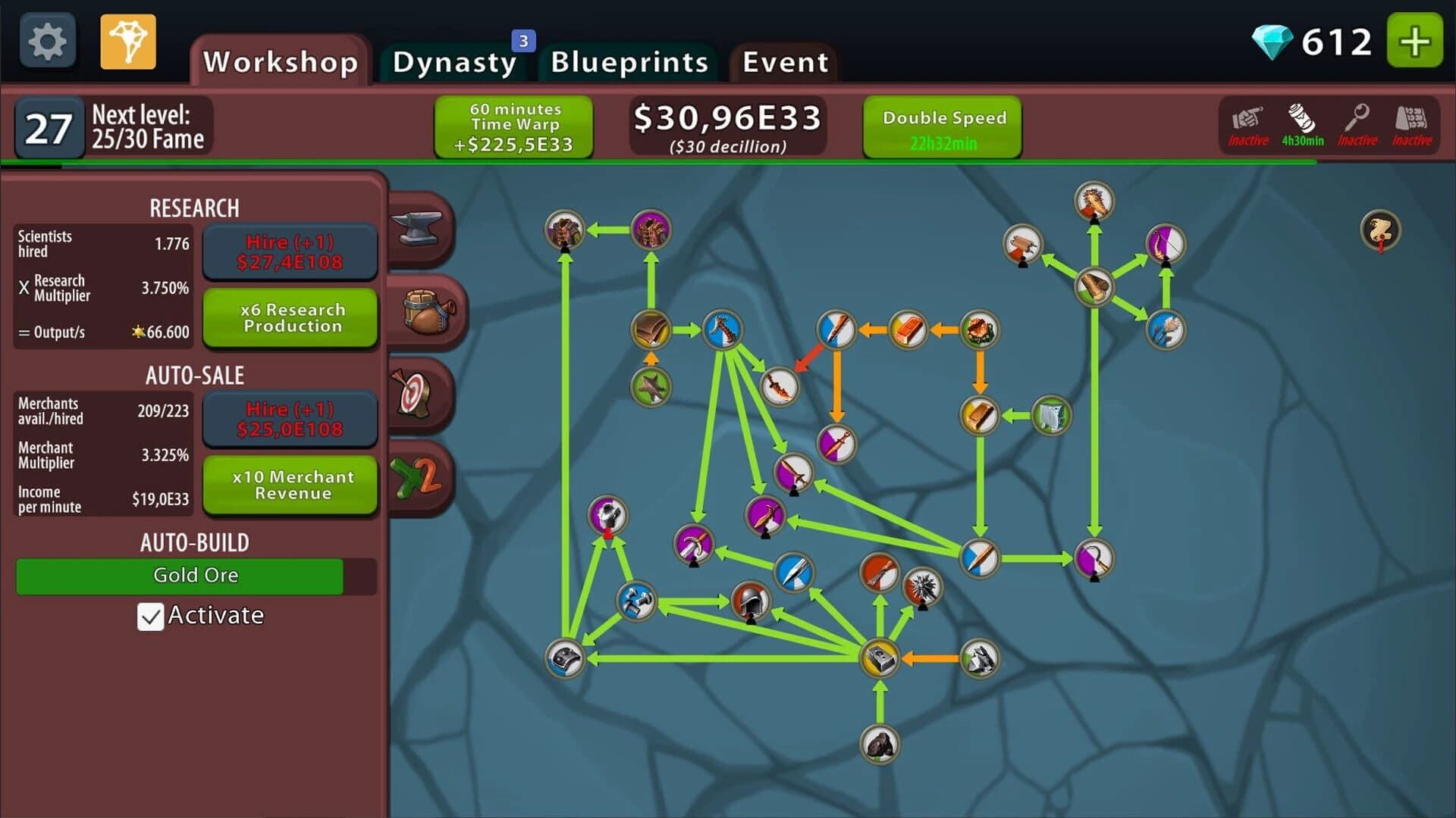 Crafting Idle Clicker screenshot 3