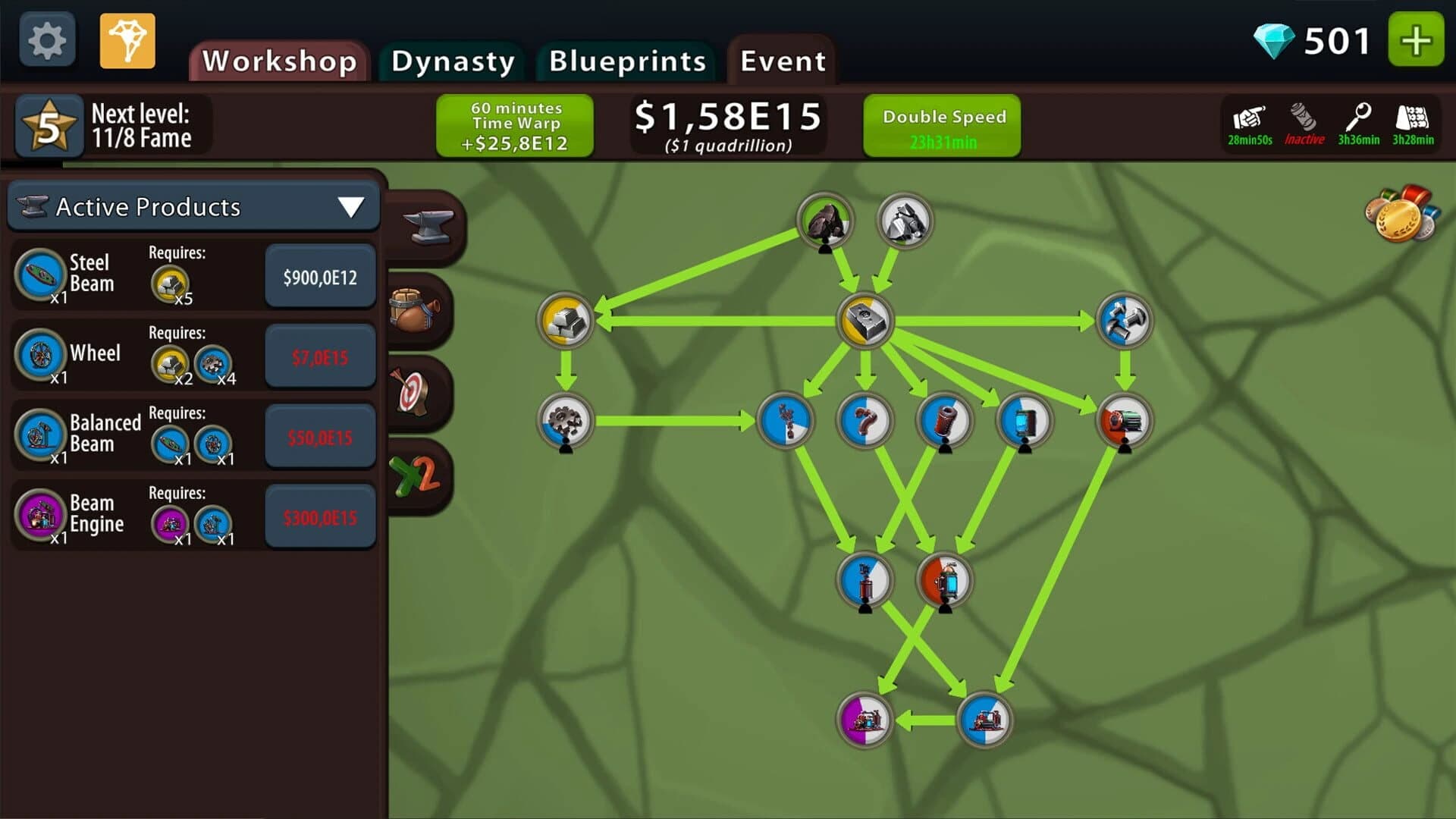 Crafting Idle Clicker screenshot 4