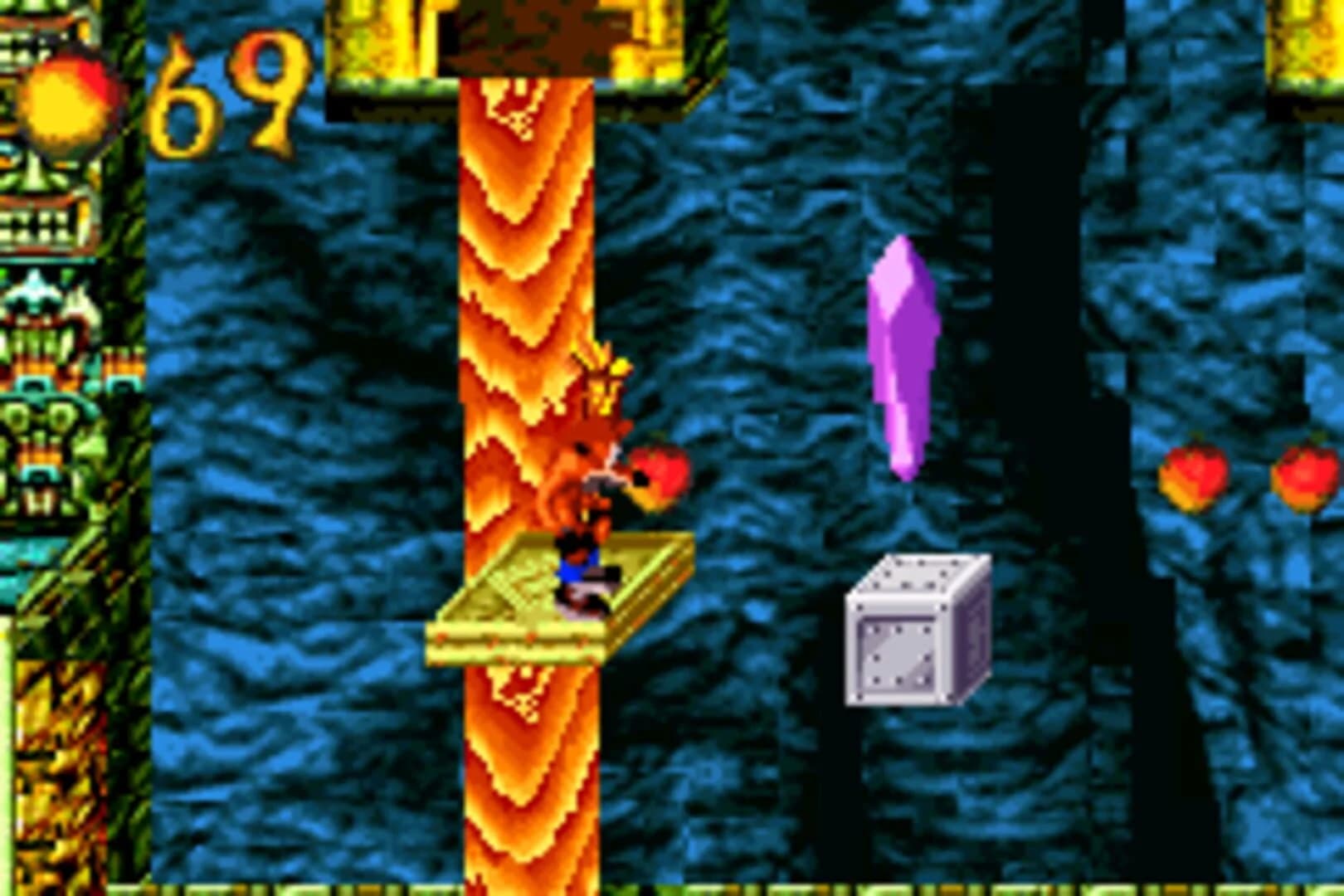 Crash Bandicoot: The Huge Adventure screenshot 1