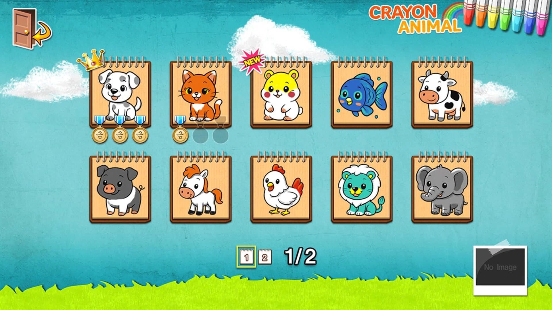 Crayon Animal screenshot 1