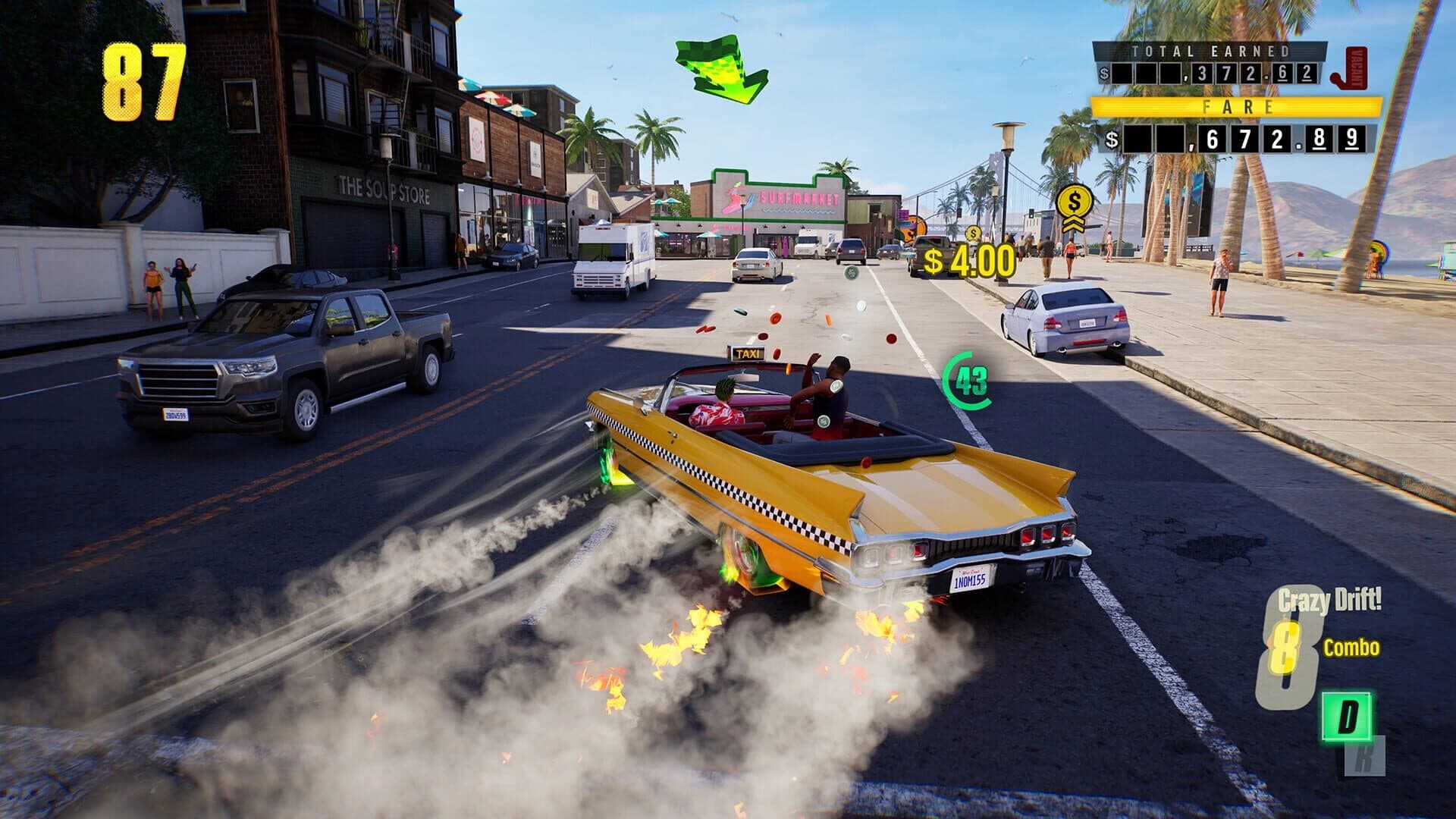 Crazy Taxi screenshot 2