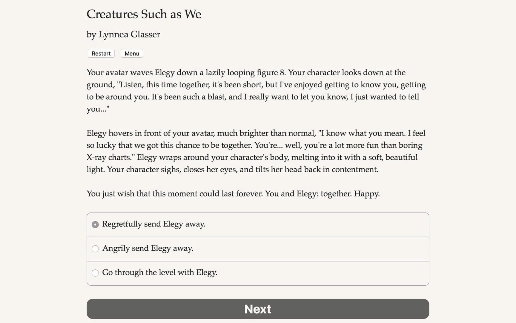 Creatures Such as We screenshot 5