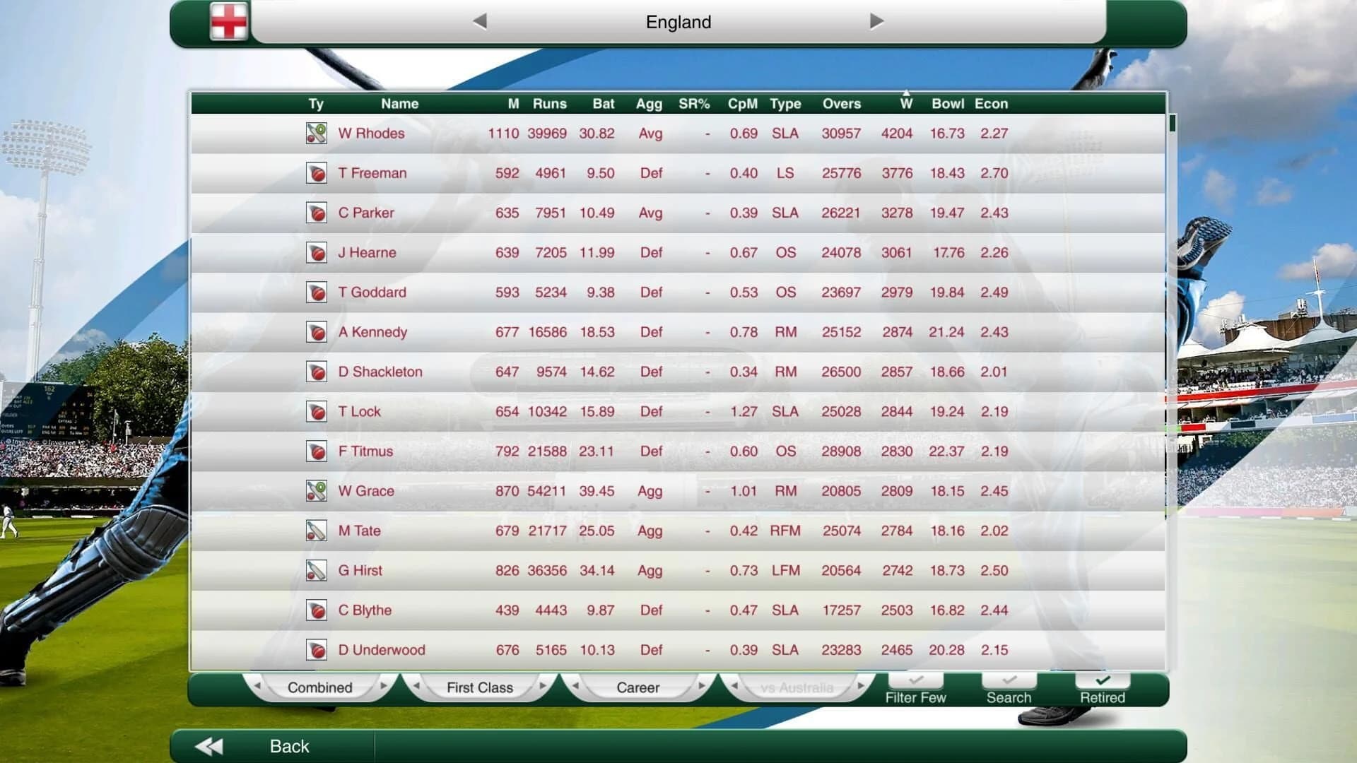 Cricket Captain 2018 screenshot 4