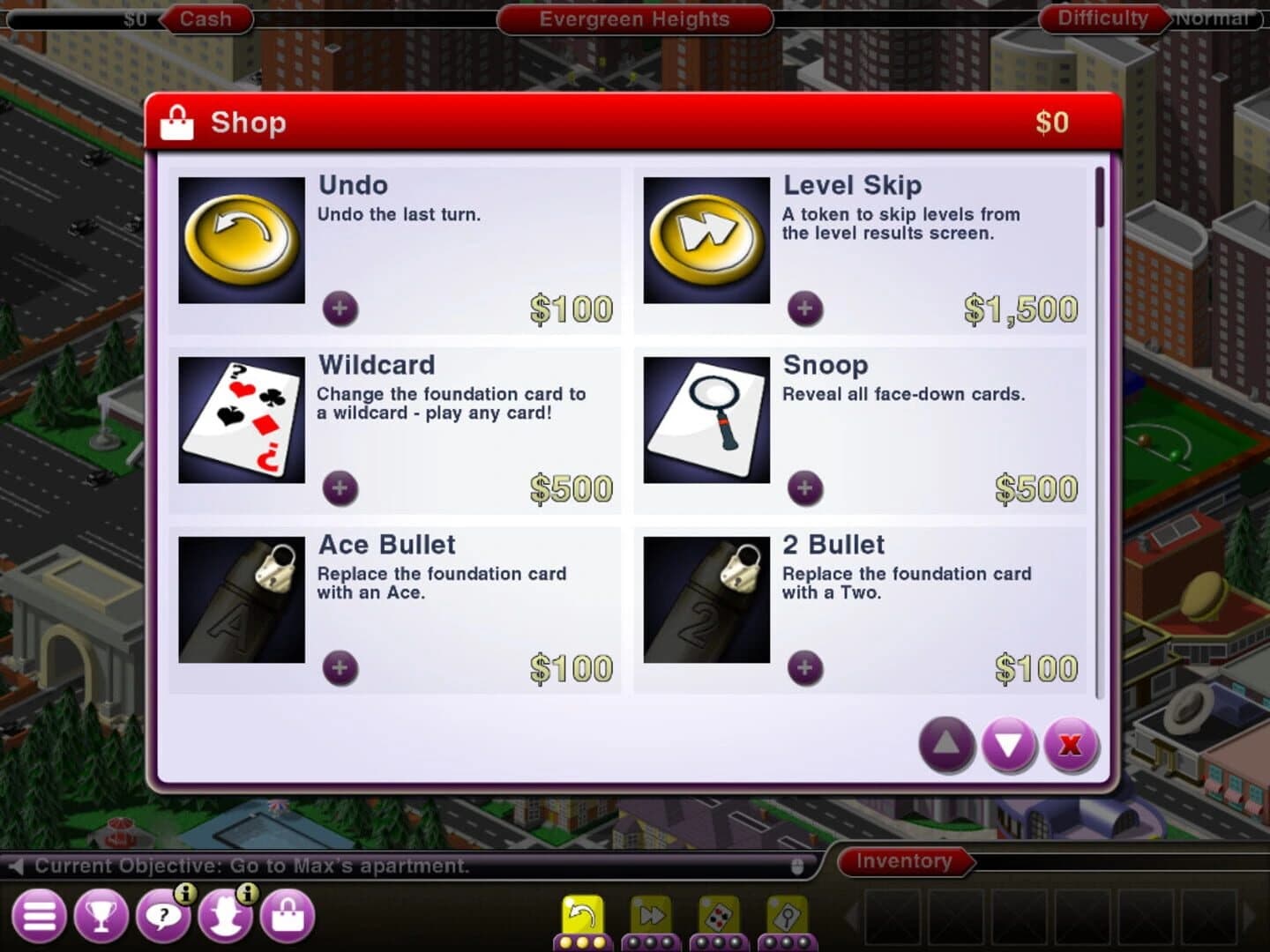 Crime Solitaire 2: The Smoking Gun screenshot 1