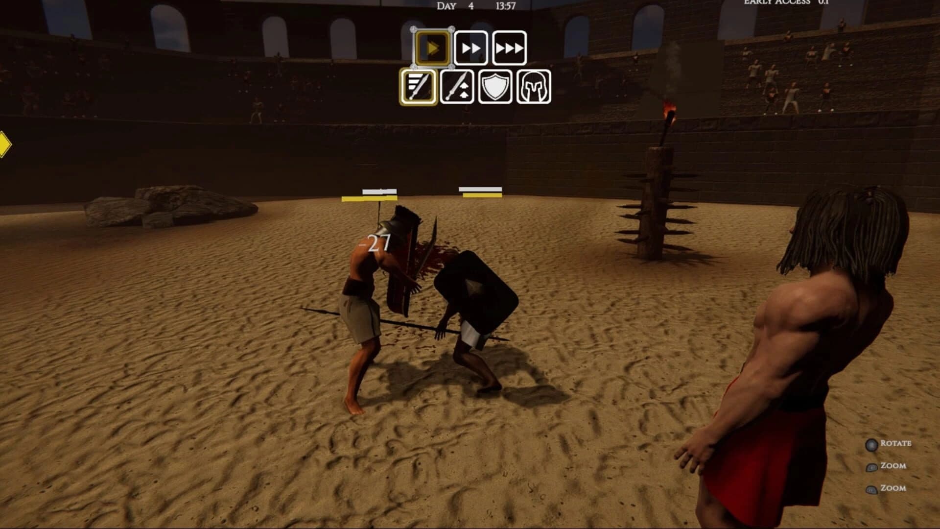 Crixus: Life of free Gladiator screenshot 1