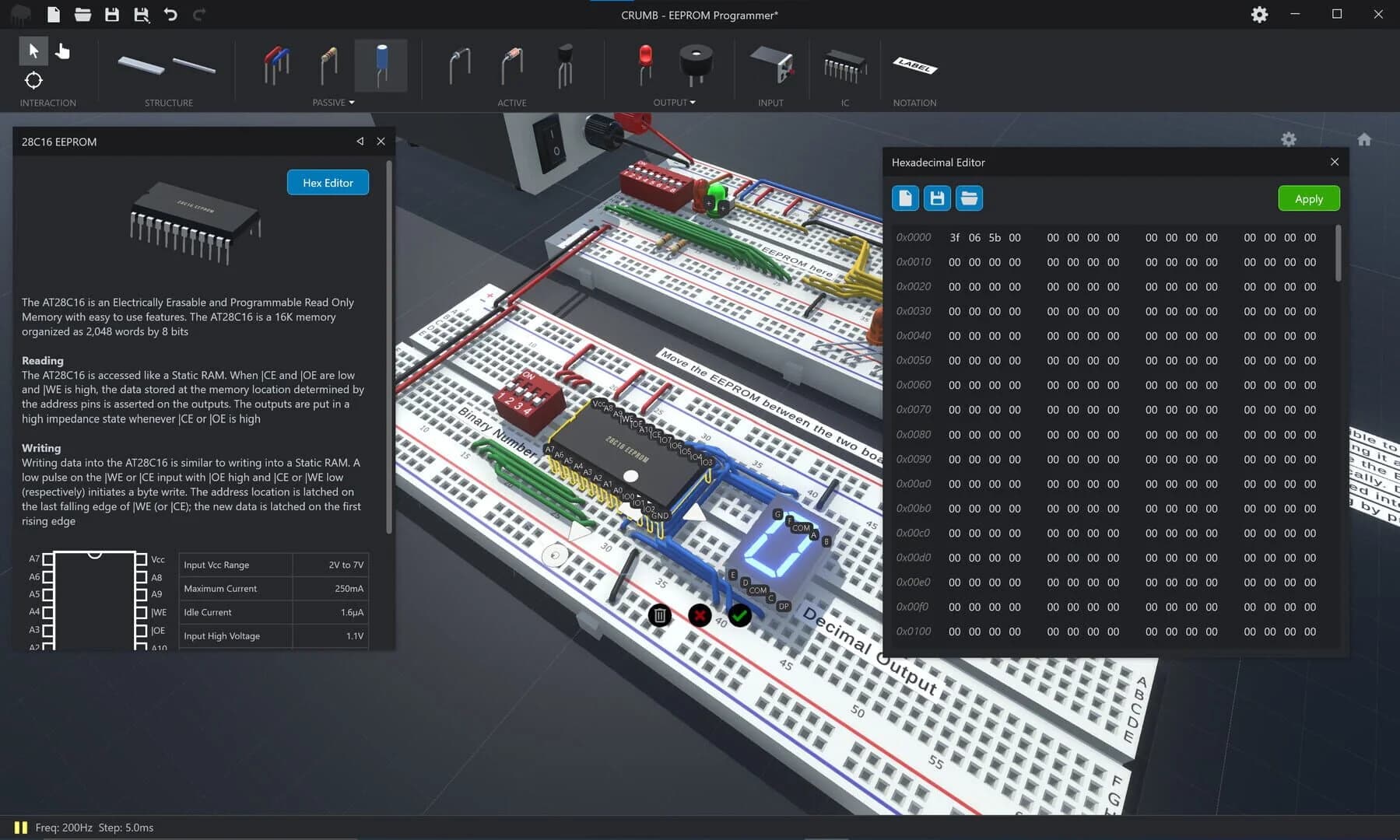 Crumb Circuit Simulator screenshot 1