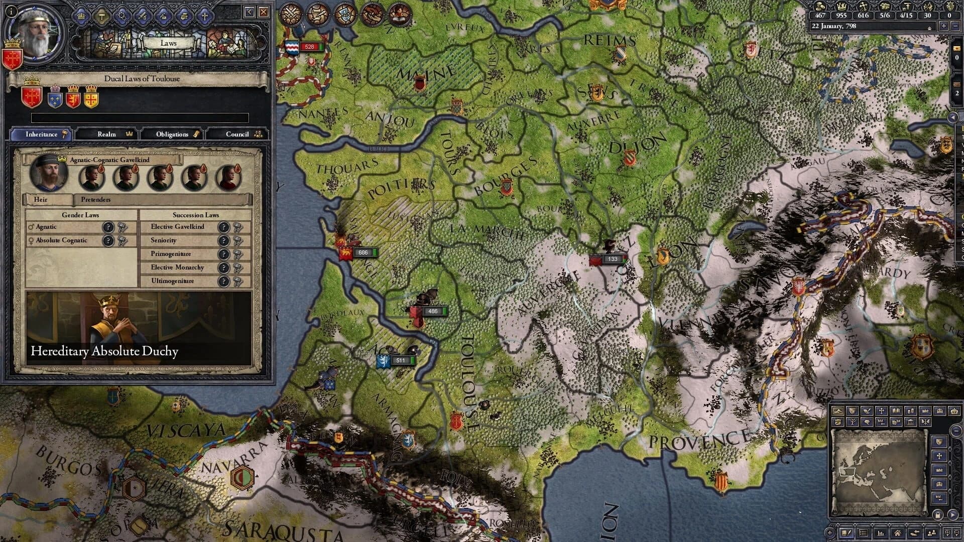 Crusader Kings II: Conclave screenshot 4