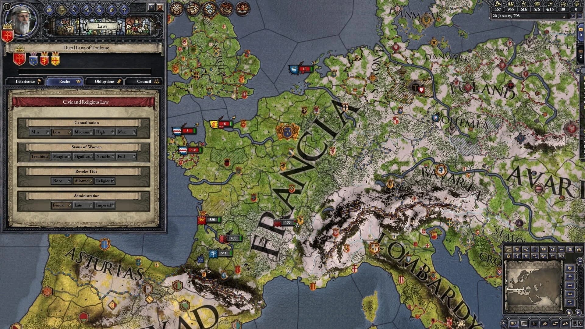 Crusader Kings II: Conclave screenshot 5