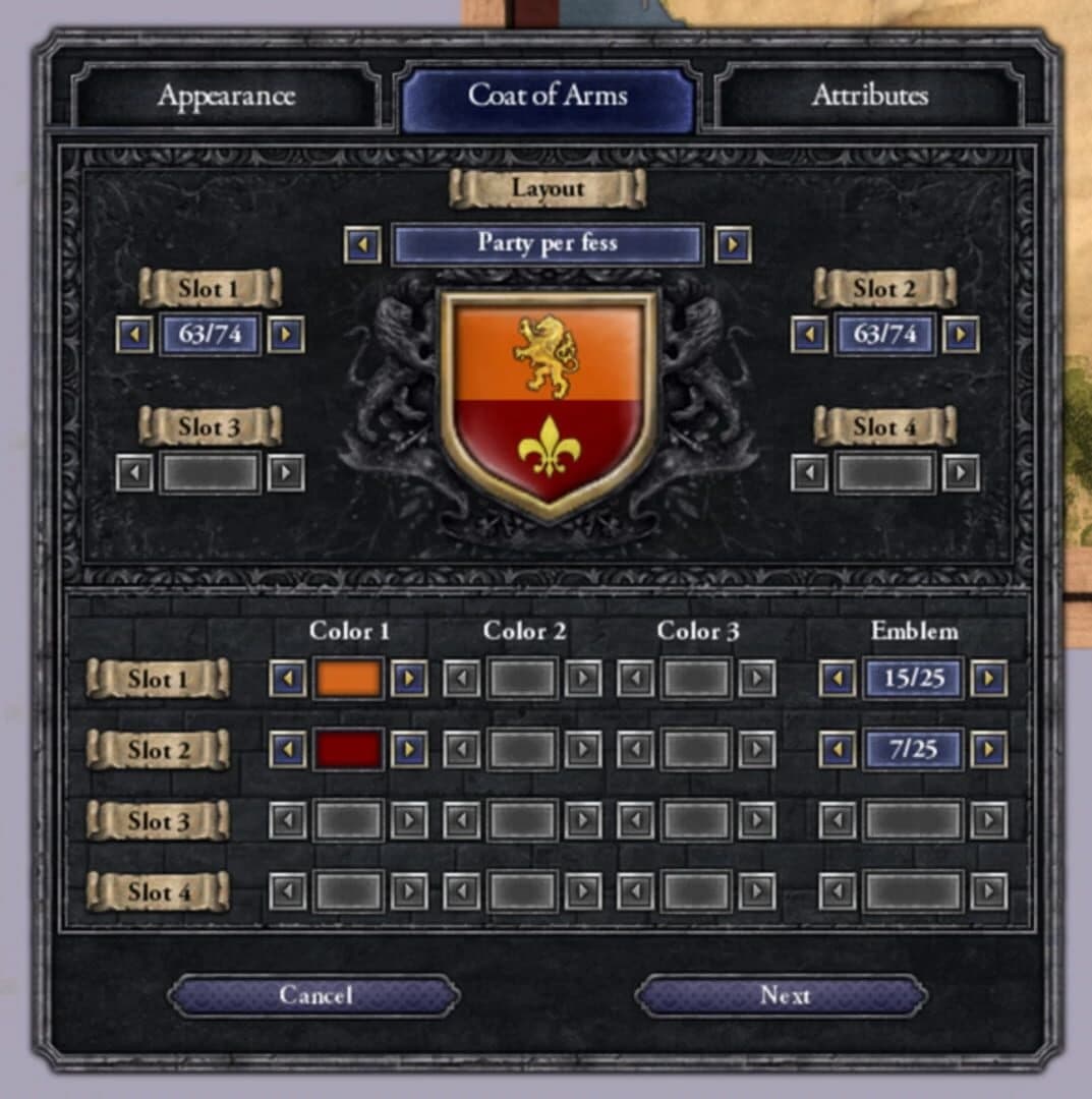 Crusader Kings II: Ruler Designer screenshot 5