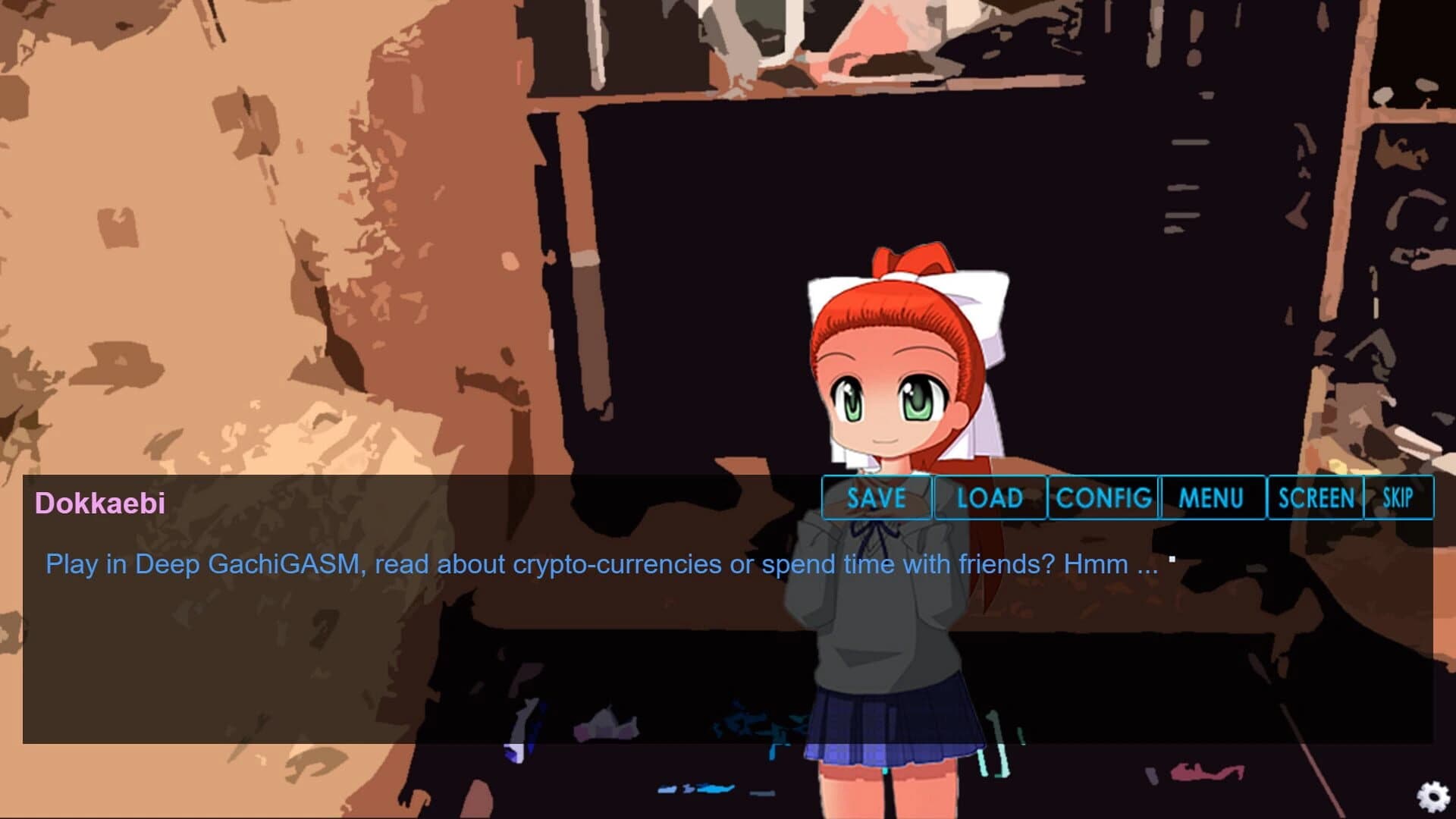 Crypto Girl: The Visual Novel screenshot 1