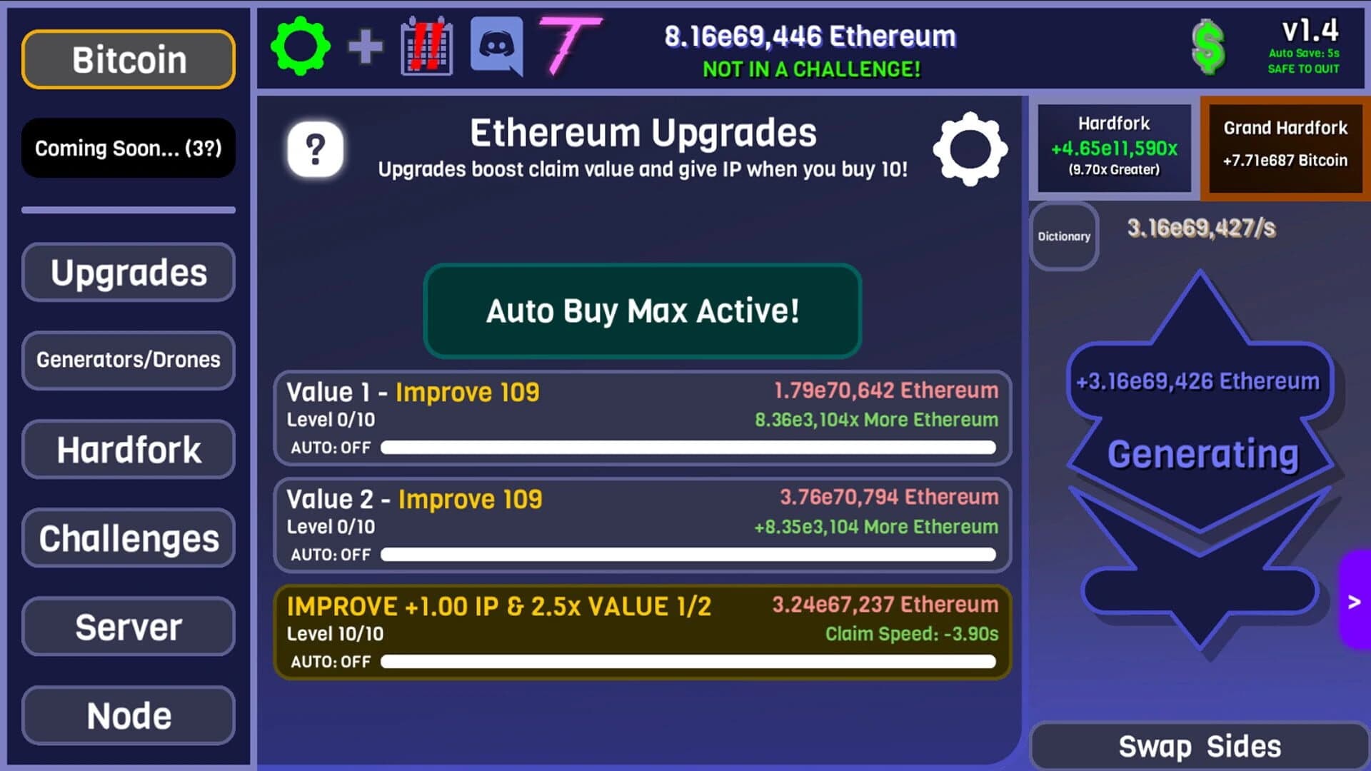 CryptoClickers screenshot 1