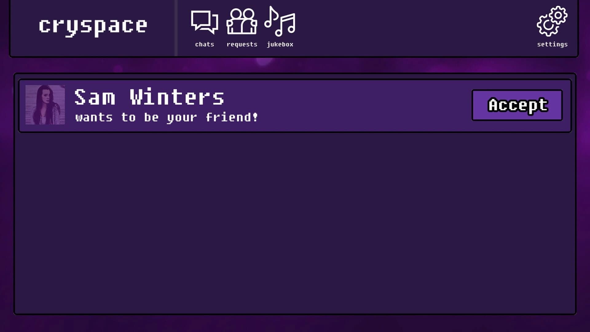 Cryspace screenshot 1