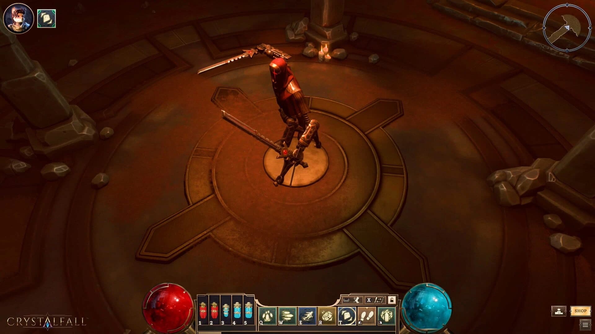 Crystalfall screenshot 2