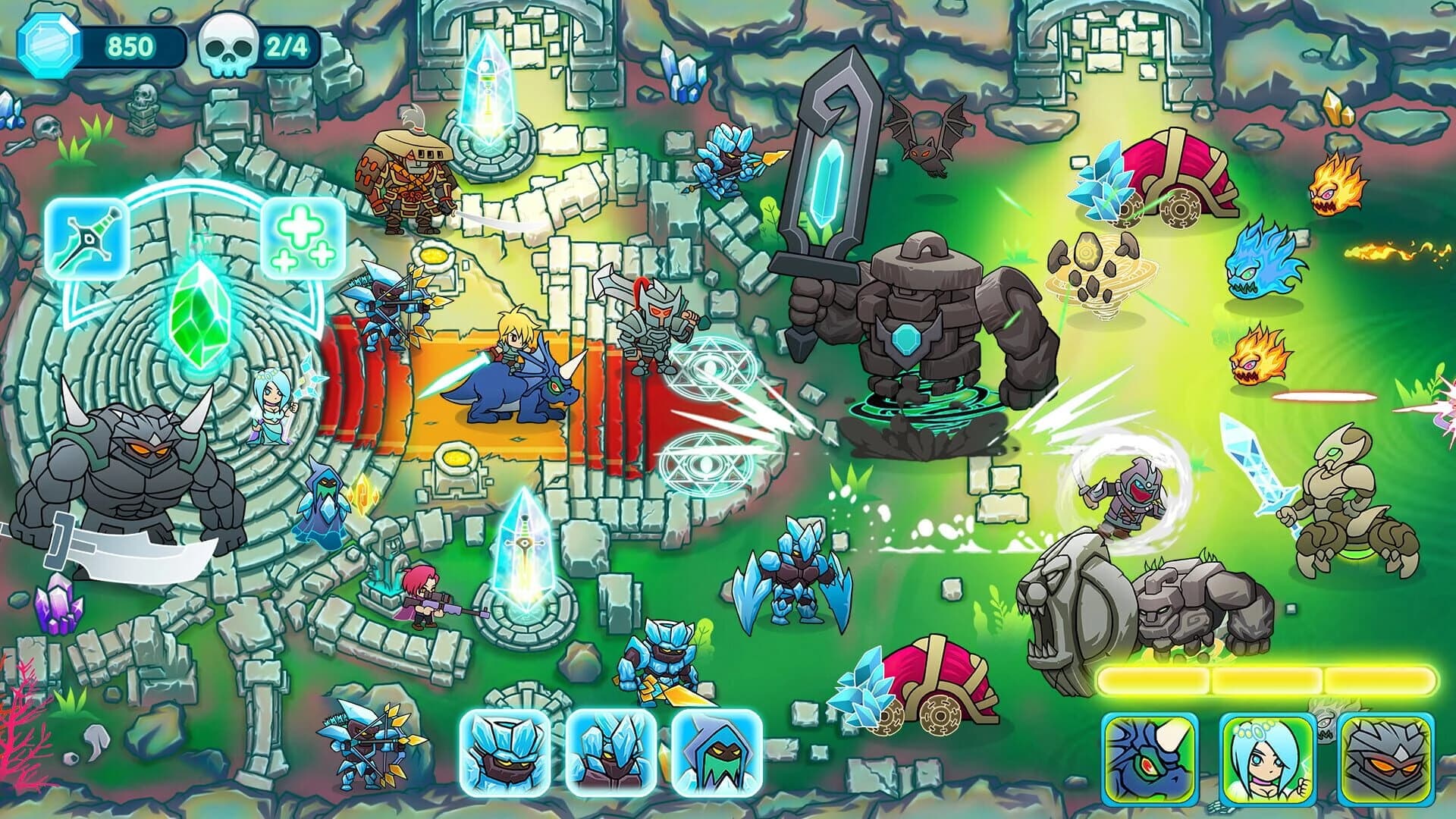 Crystania Wars 2 screenshot 2