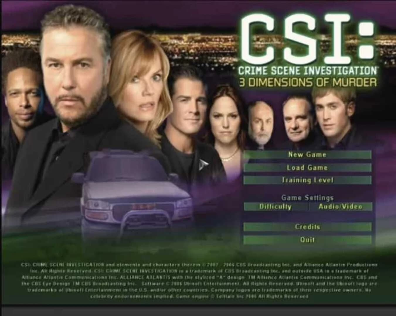 CSI: 3 Dimensions of Murder screenshot 2