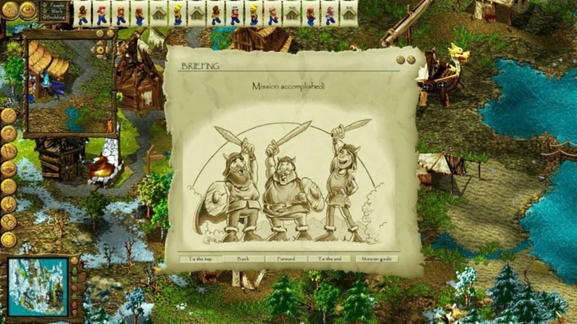 Cultures 2: The Gates of Asgard screenshot 1