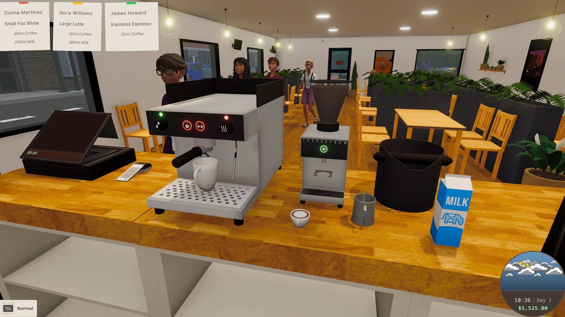 Cup and Counter: Coffee Shop Simulator screenshot 2