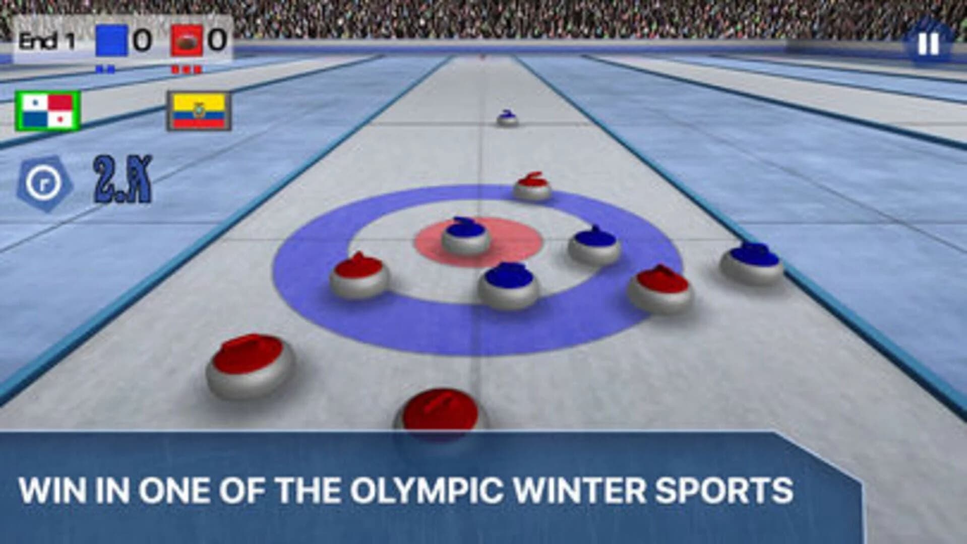 Curling 3D - Winter Sports screenshot 1