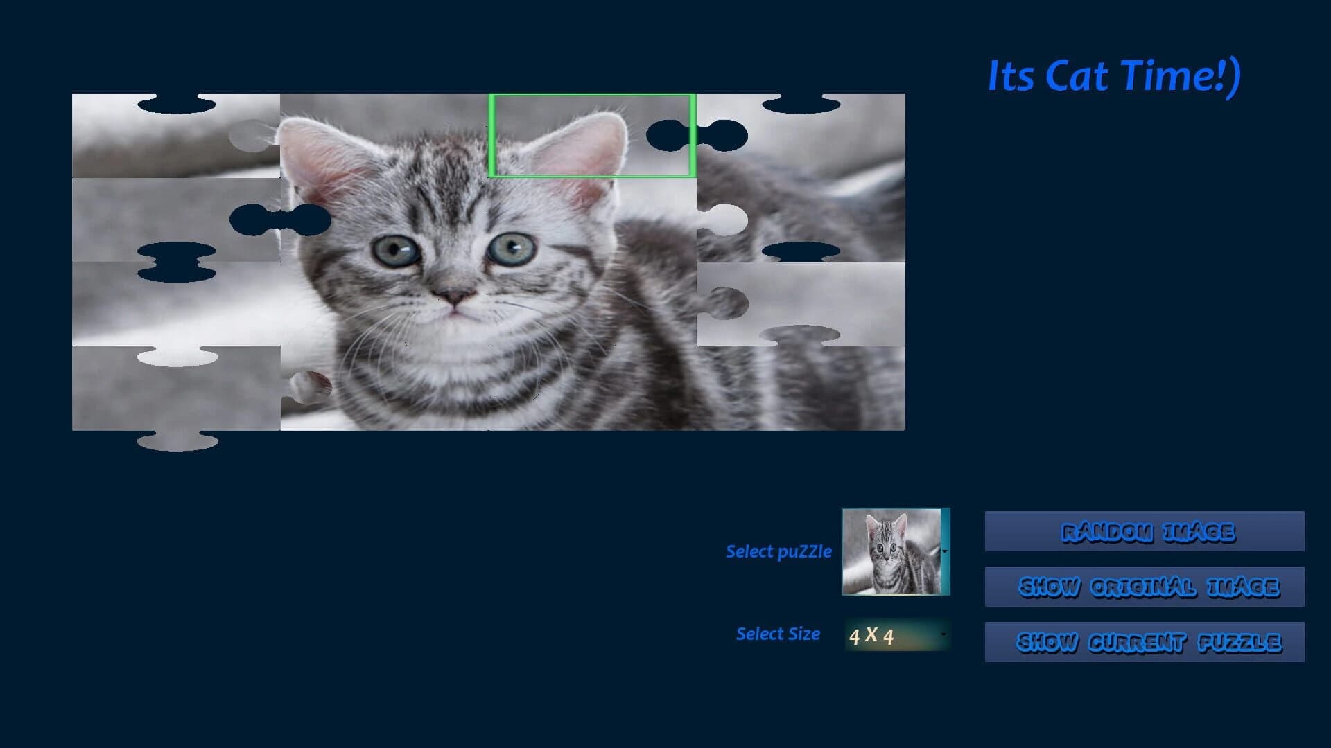 Cute Cats Puzzles screenshot 4