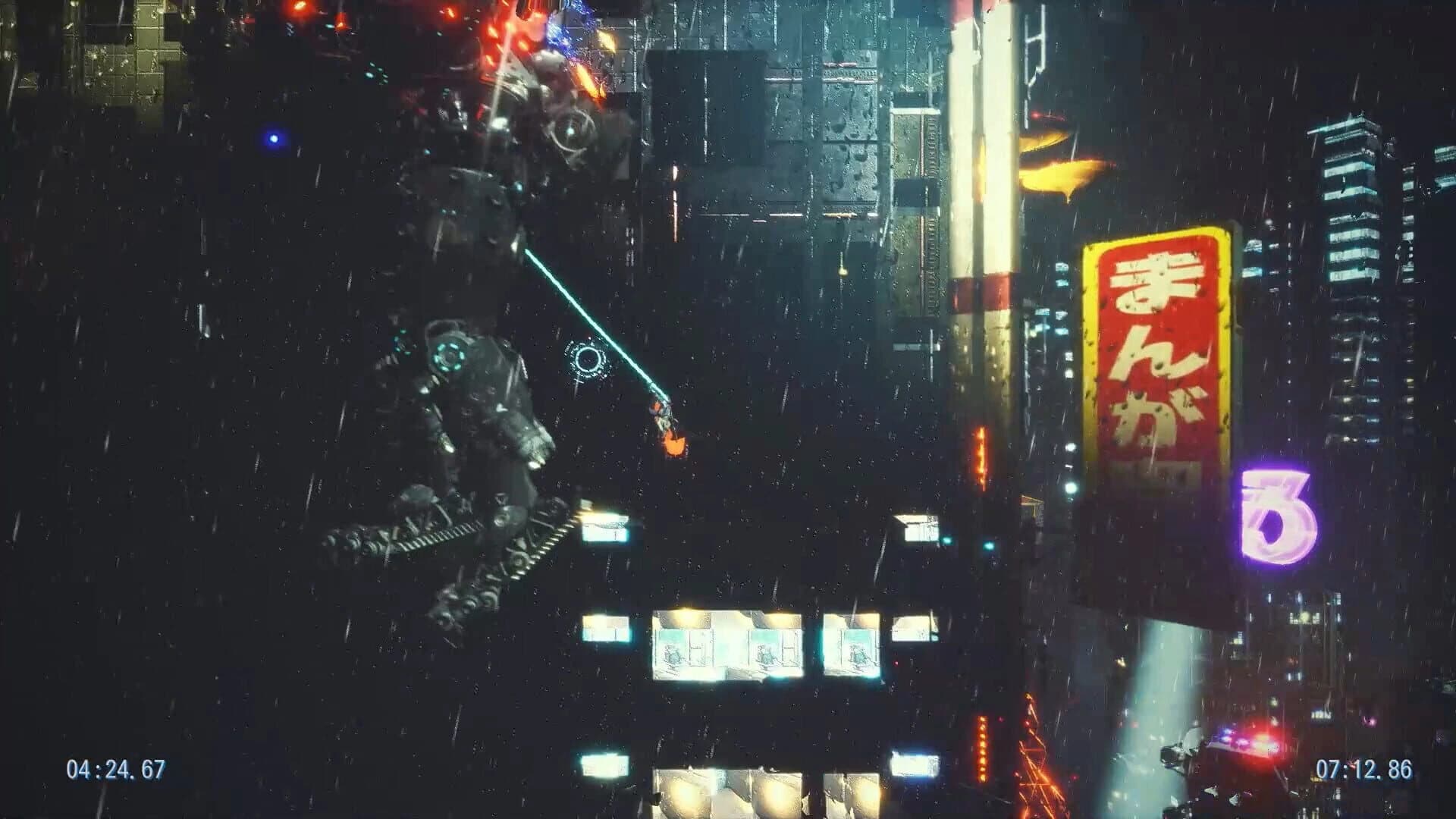 Cyber Ninja that Climbs the City screenshot 4