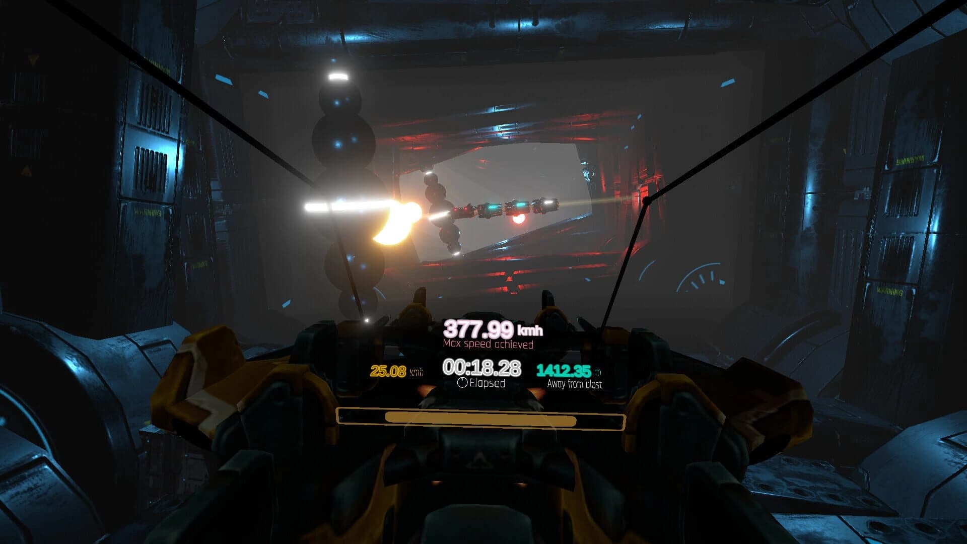 Cyber Tunnel Escape screenshot 3