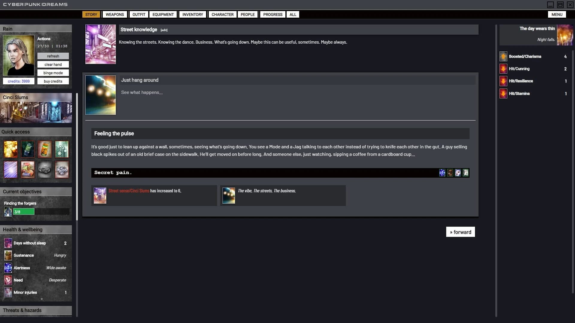 Cyberpunkdreams screenshot 1