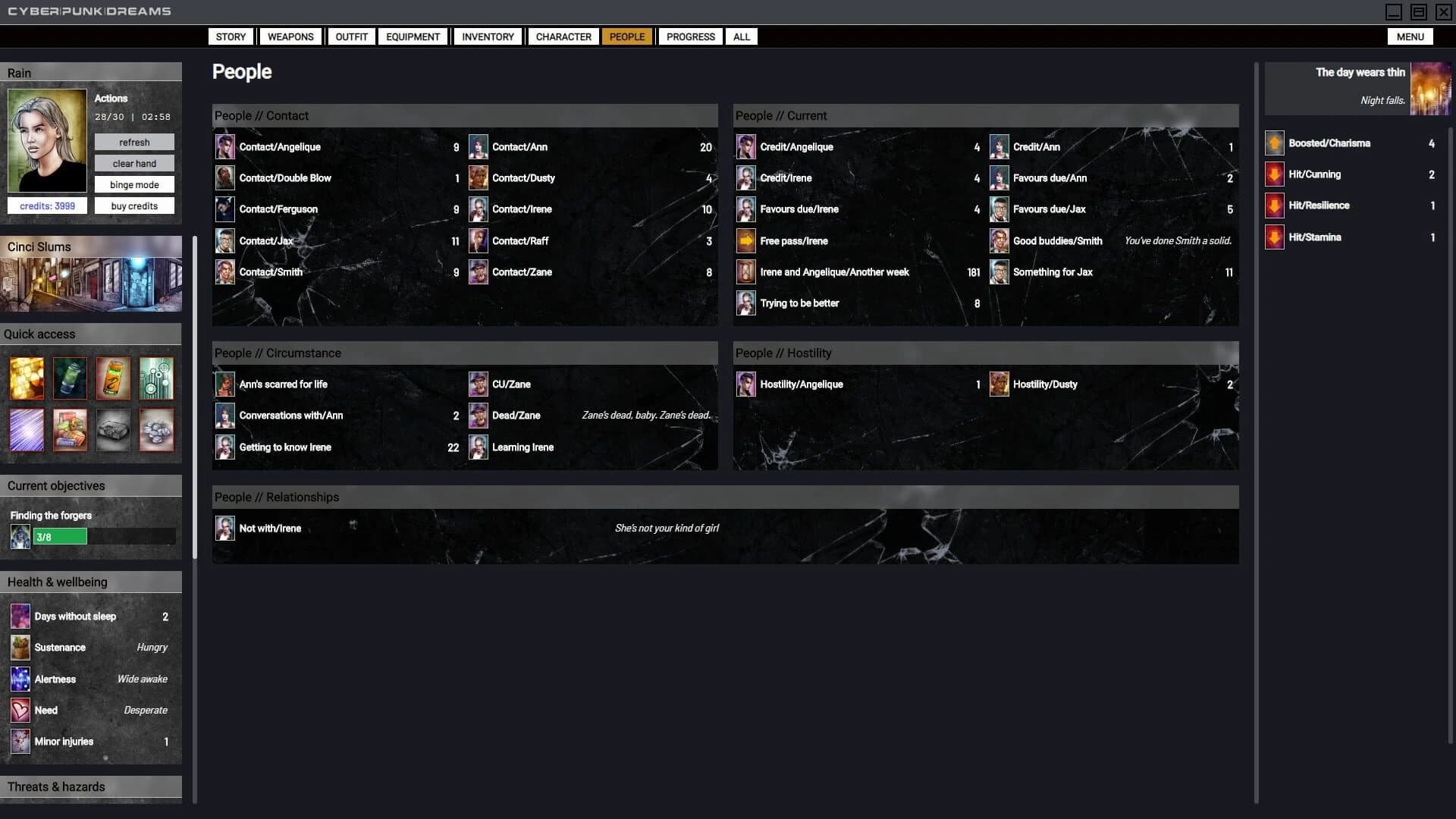 Cyberpunkdreams screenshot 2