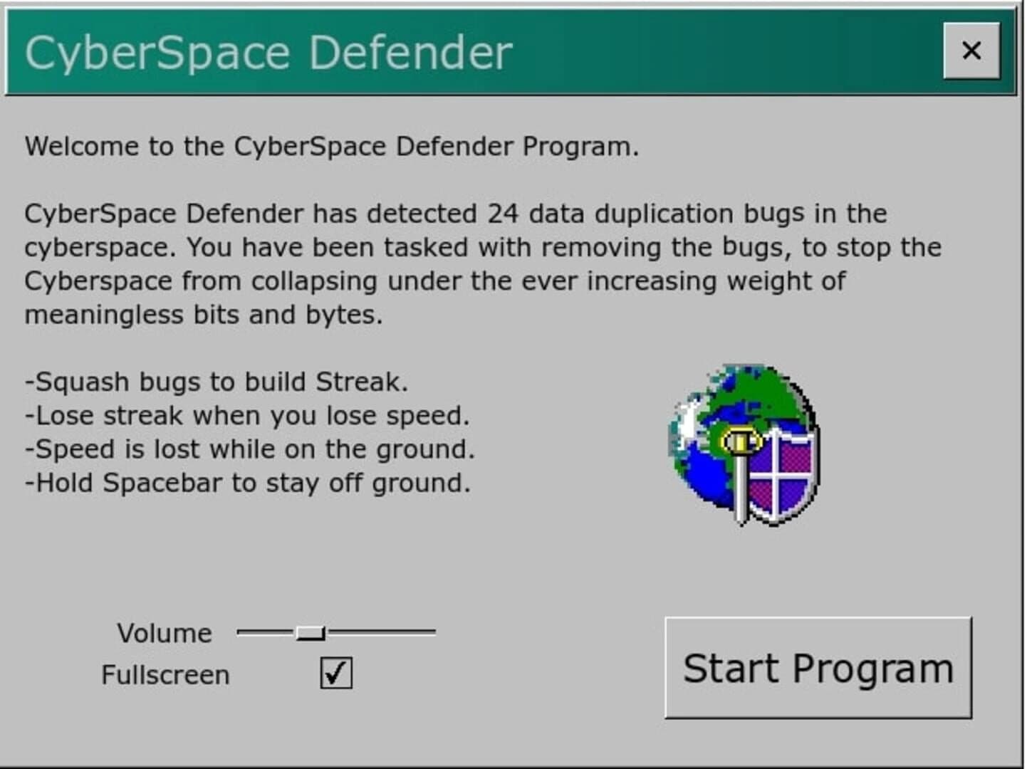 Cyberspace Defender screenshot 2