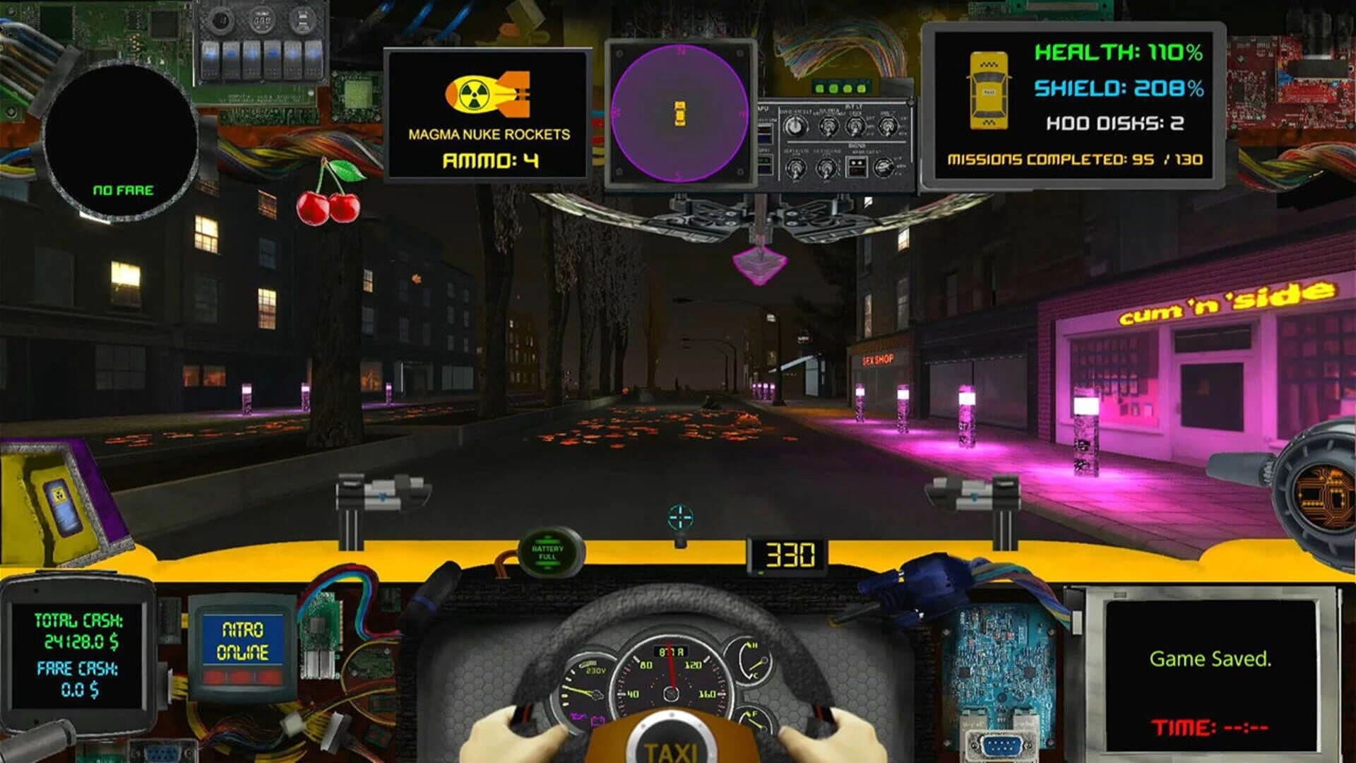 CyberTaxi screenshot 1