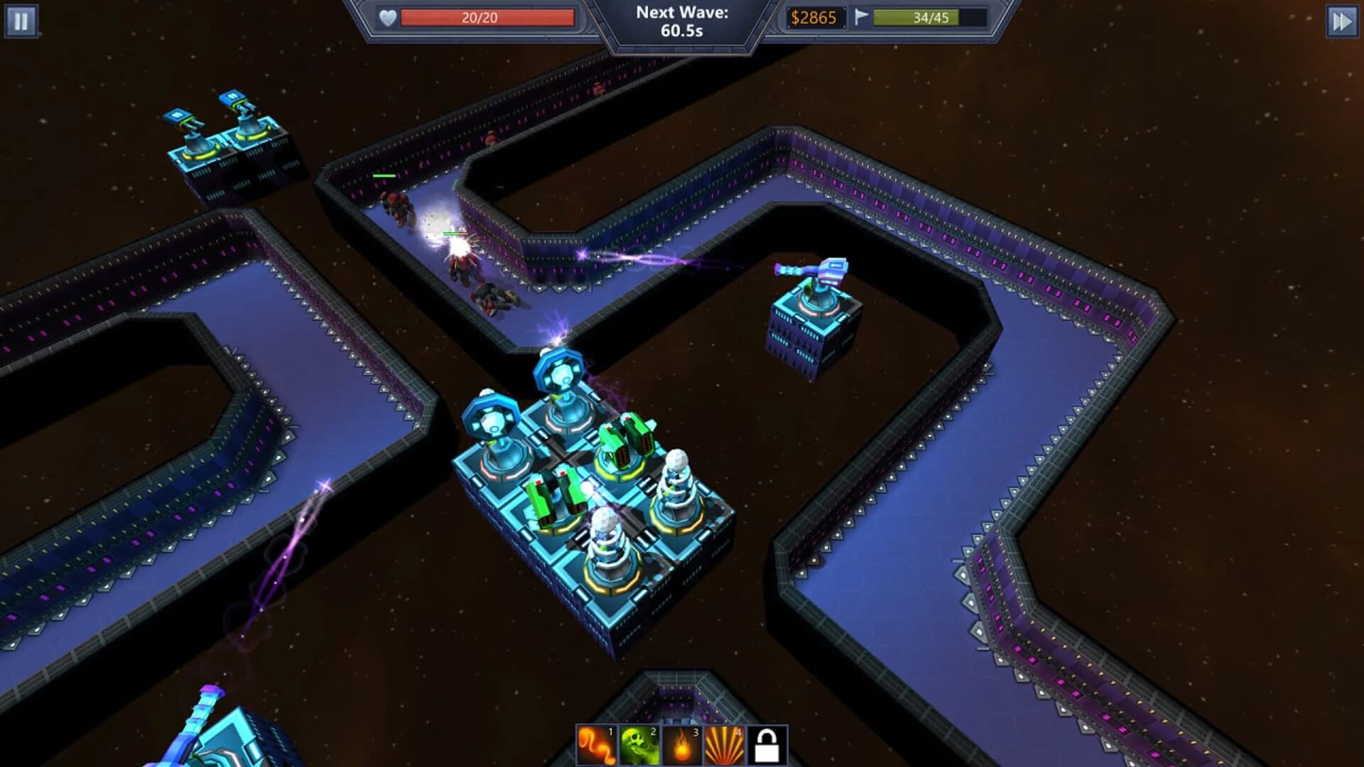 Cyborg Tower Defense screenshot 3