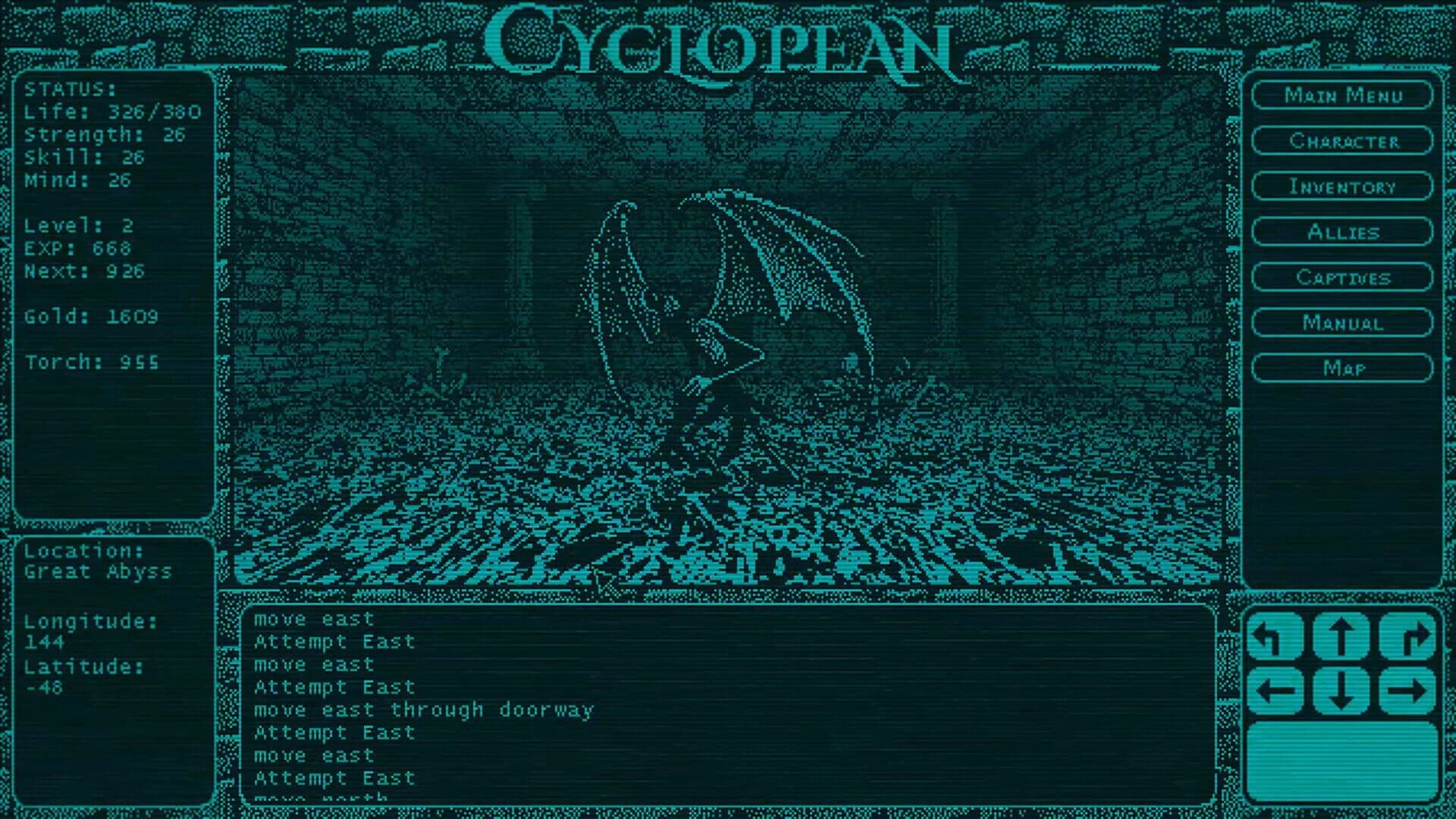 Cyclopean: The Great Abyss screenshot 4
